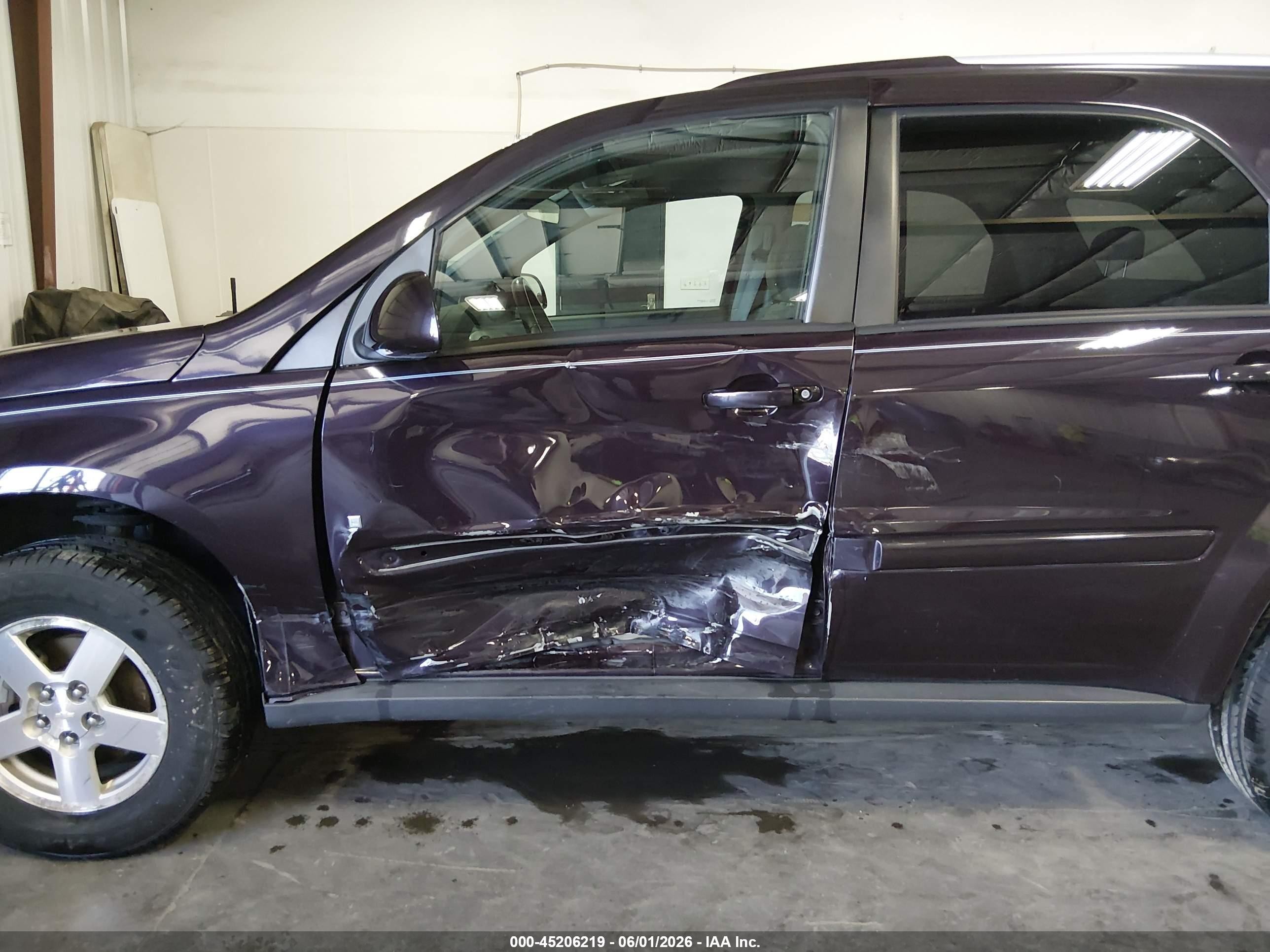 2007 Chevrolet Equinox Lt Black vin: 2CNDL73F076067289