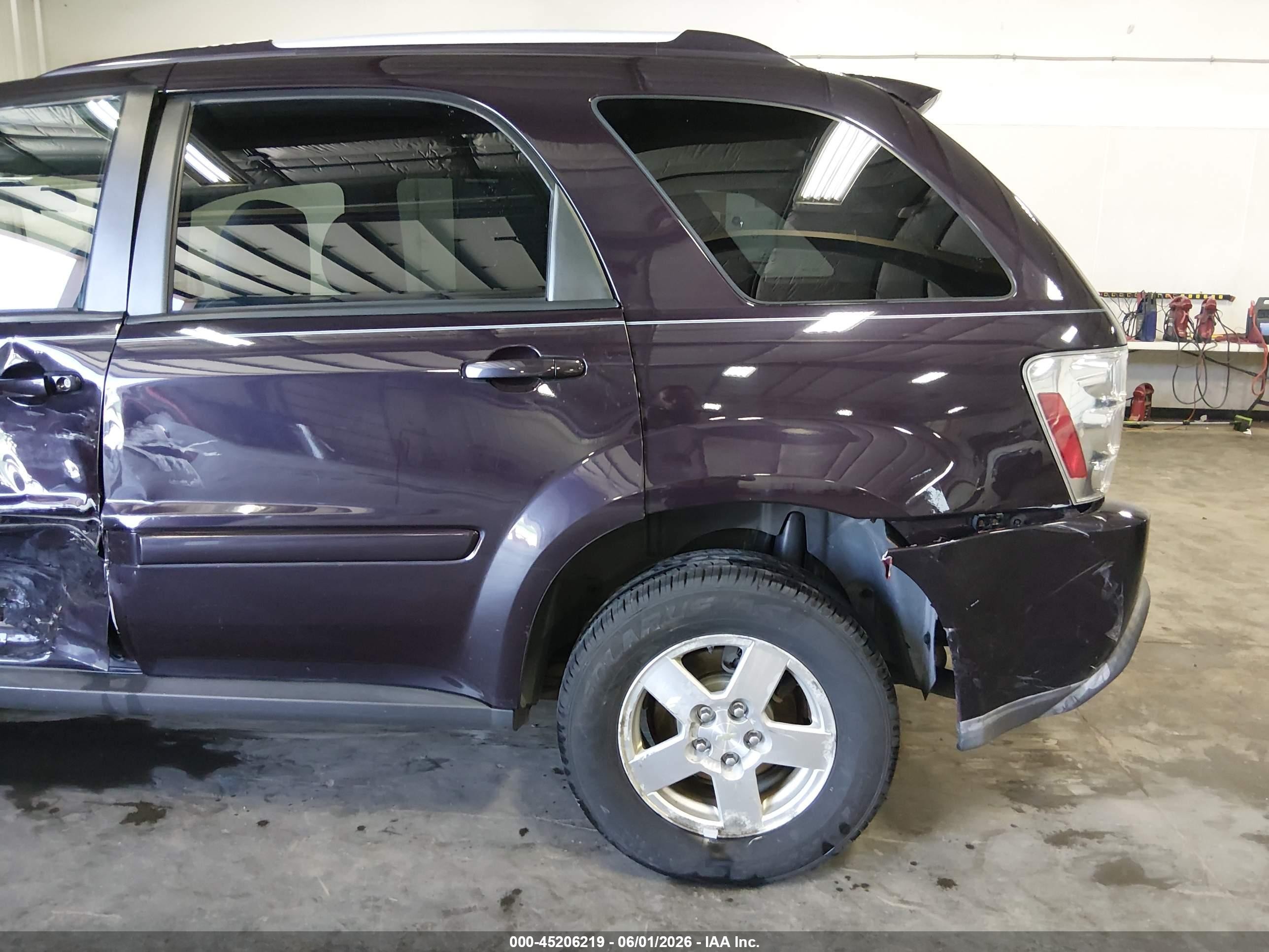 2007 Chevrolet Equinox Lt Black vin: 2CNDL73F076067289