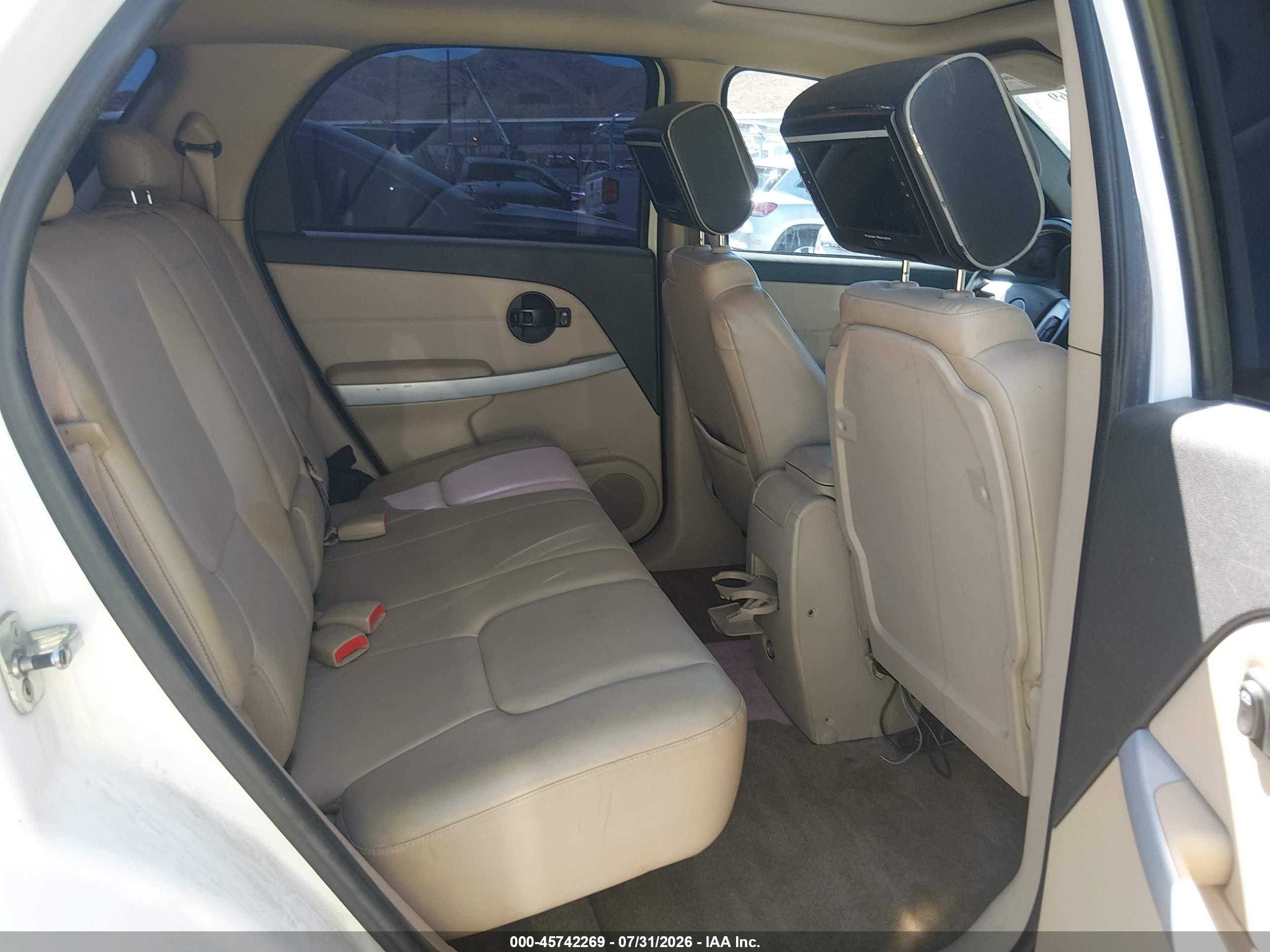 2007 Chevrolet Equinox Lt White vin: 2CNDL73F076067485