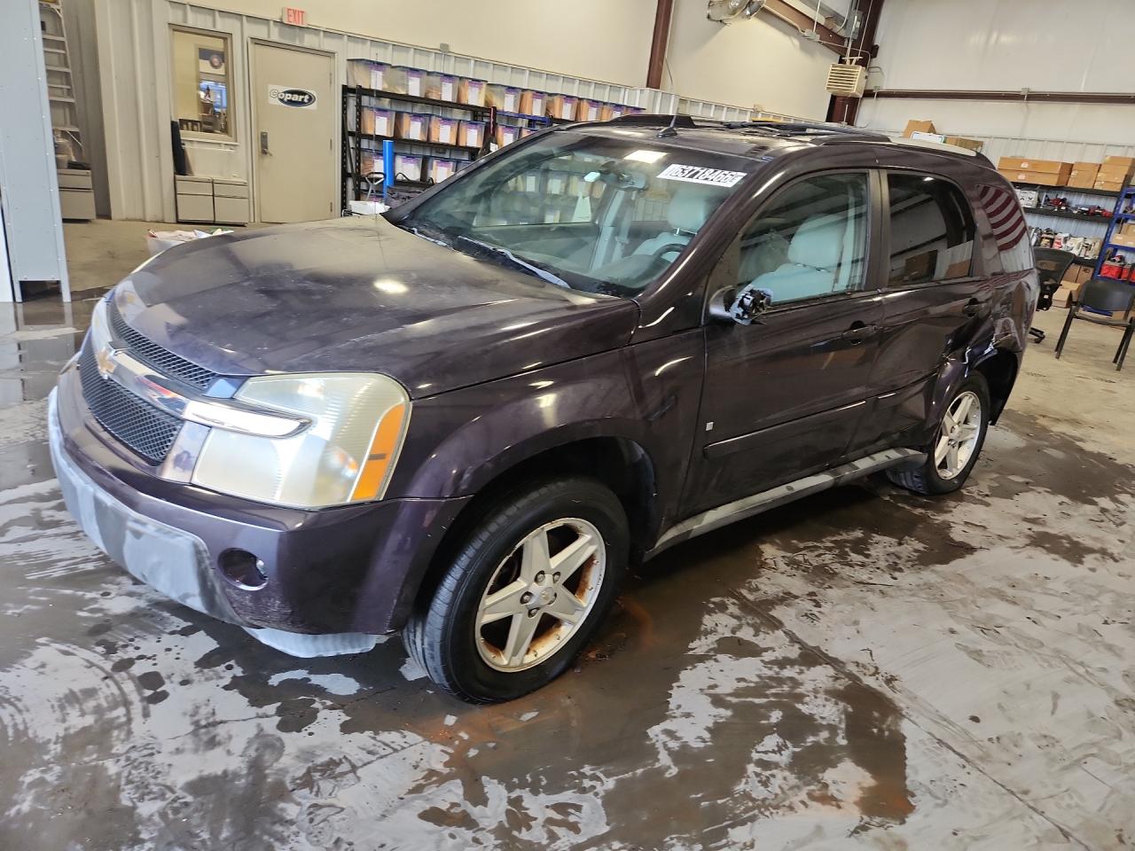 2006 Chevrolet Equinox Lt Фиолетовый vin: 2CNDL73F166014714 Damage: Left Mirror, Broken, Replacement Required