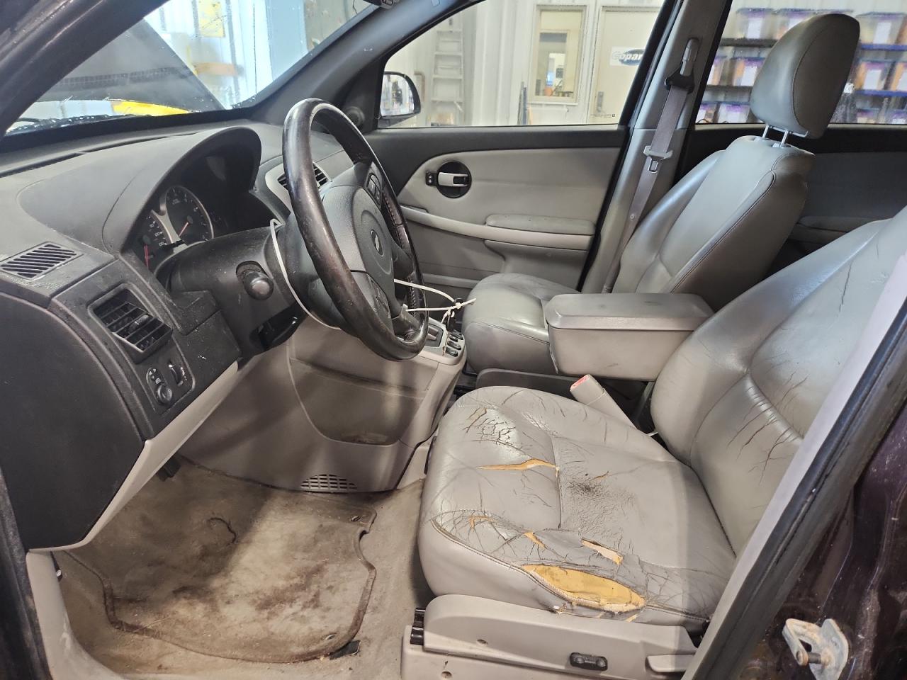 2006 Chevrolet Equinox Lt Фиолетовый vin: 2CNDL73F166014714 Damage: Left Front Seat, Worn, Replacement Required