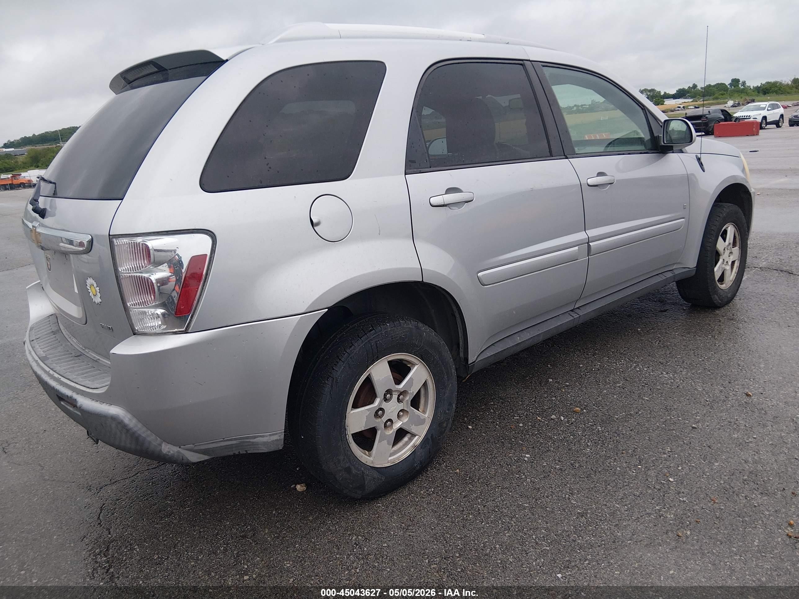 2006 Chevrolet Equinox Lt Silver vin: 2CNDL73F166119723