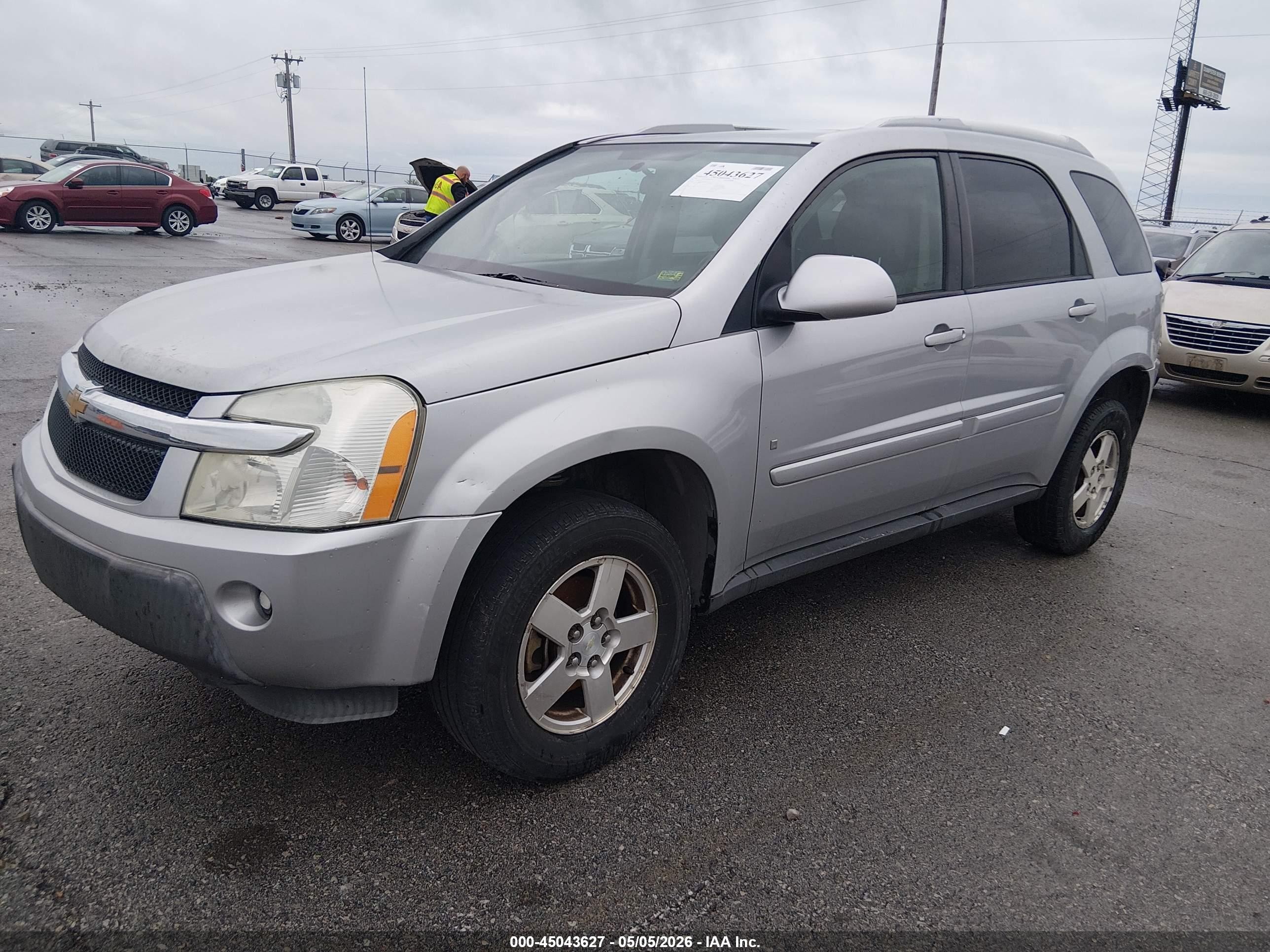 2006 Chevrolet Equinox Lt Silver vin: 2CNDL73F166119723