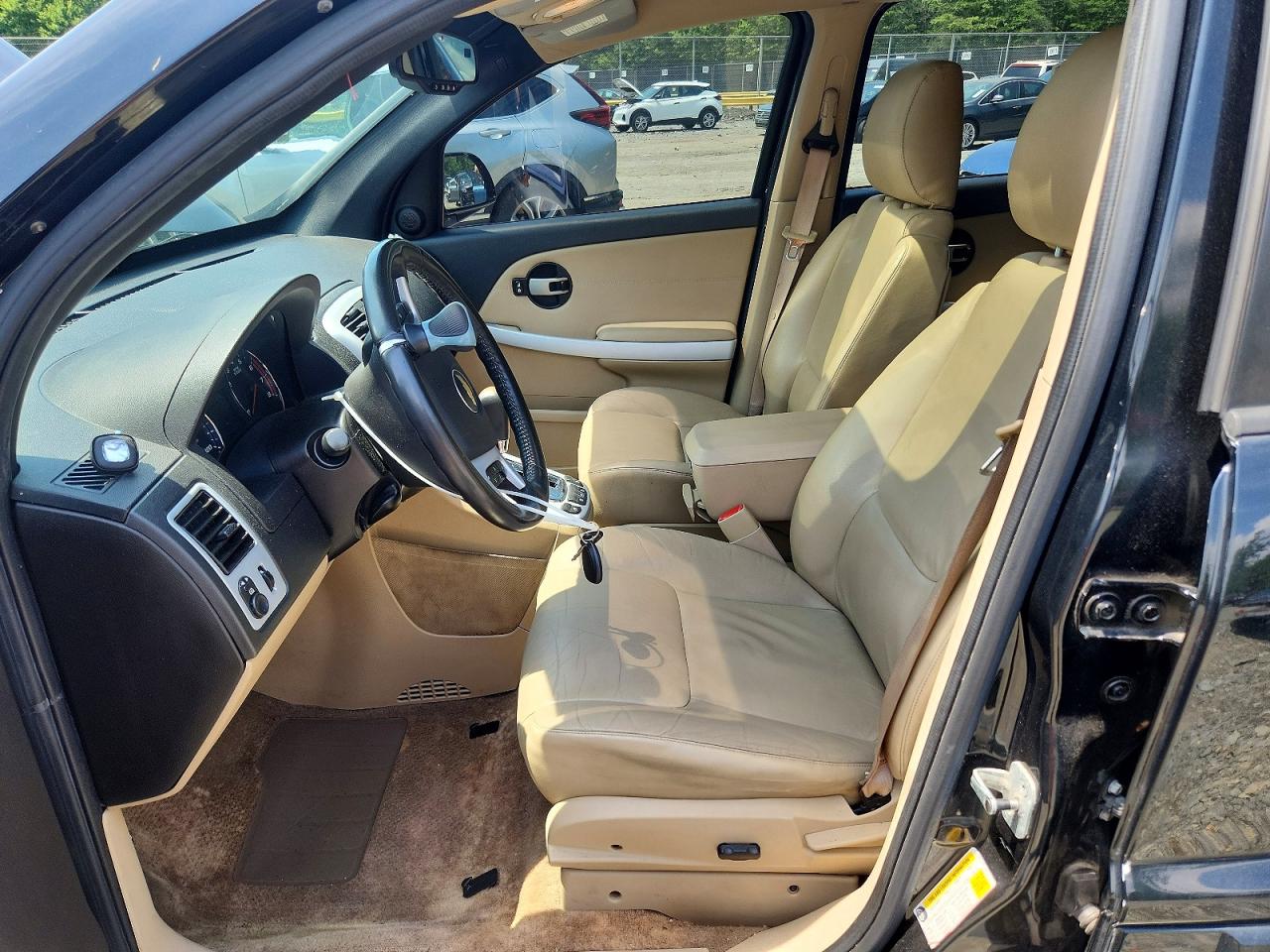 2007 Chevrolet Equinox Ltz Black vin: 2CNDL73F176014116