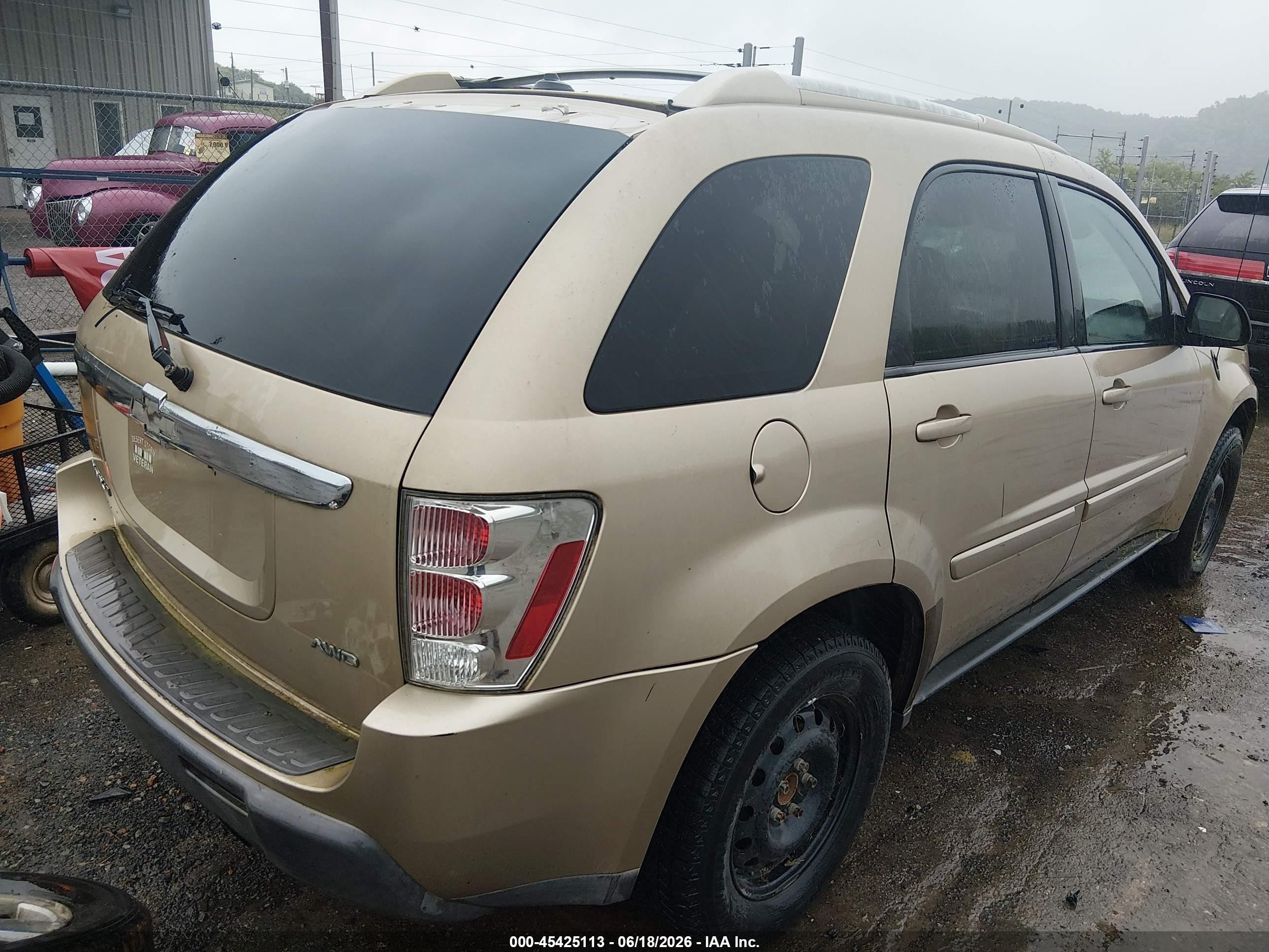 2005 Chevrolet Equinox Lt Gold vin: 2CNDL73F256013134