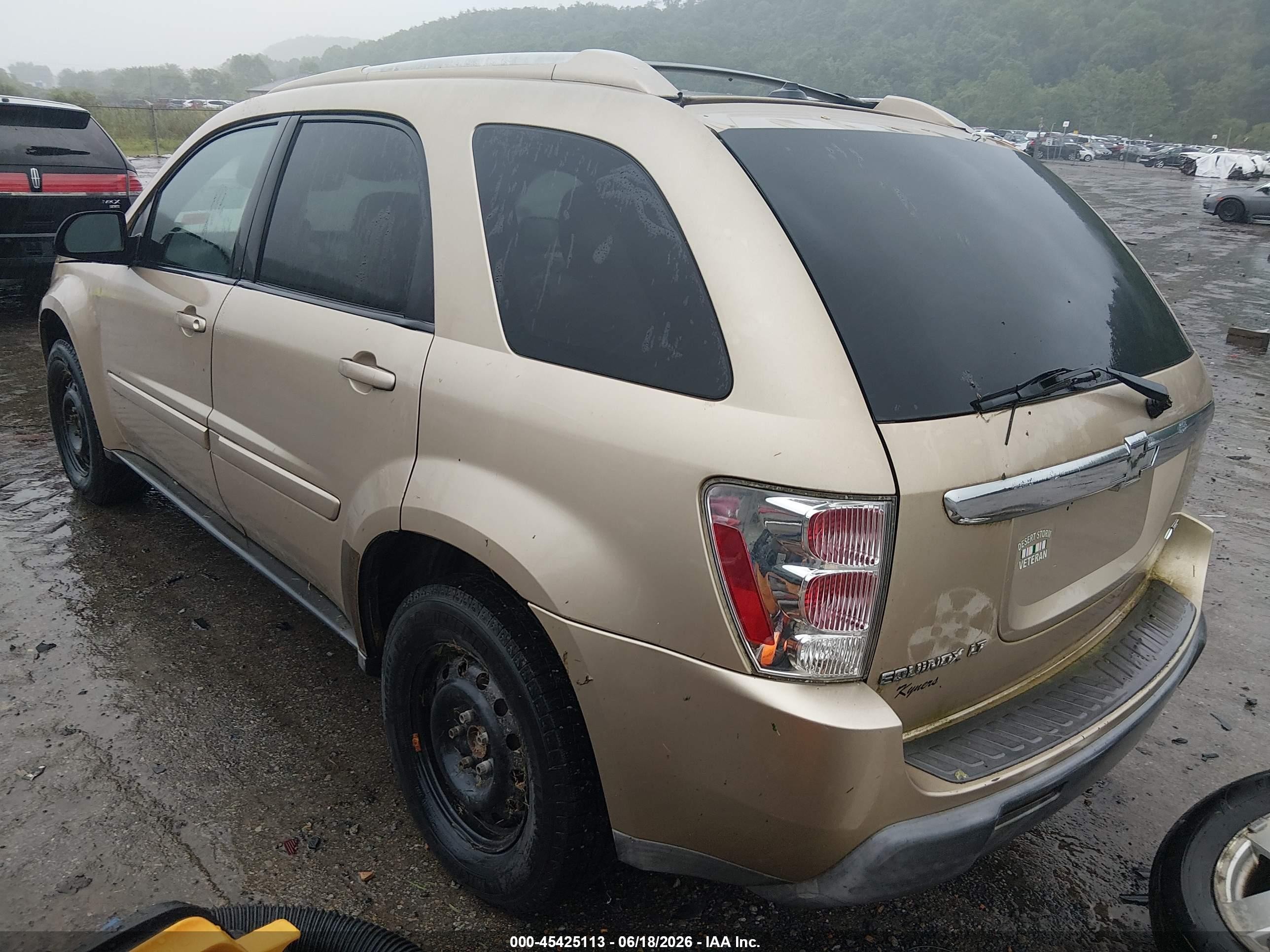 2005 Chevrolet Equinox Lt Gold vin: 2CNDL73F256013134