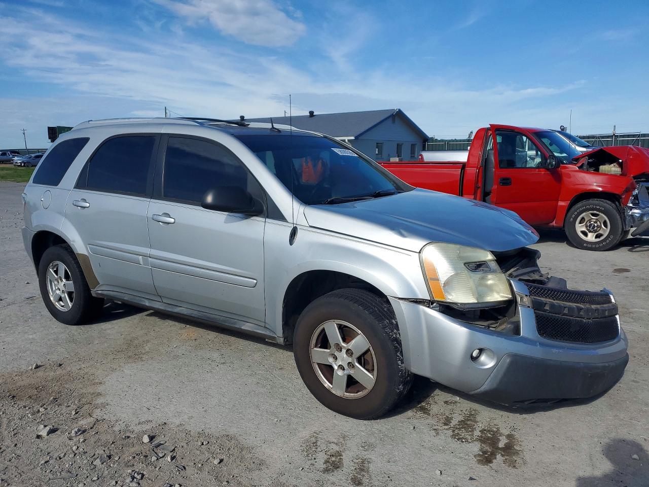 2005 Chevrolet Equinox Lt Silver vin: 2CNDL73F256018673
