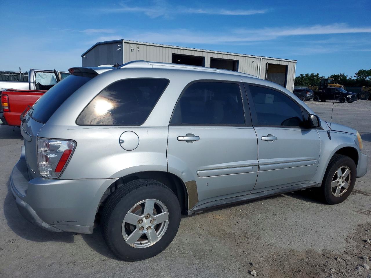 2005 Chevrolet Equinox Lt Silver vin: 2CNDL73F256018673