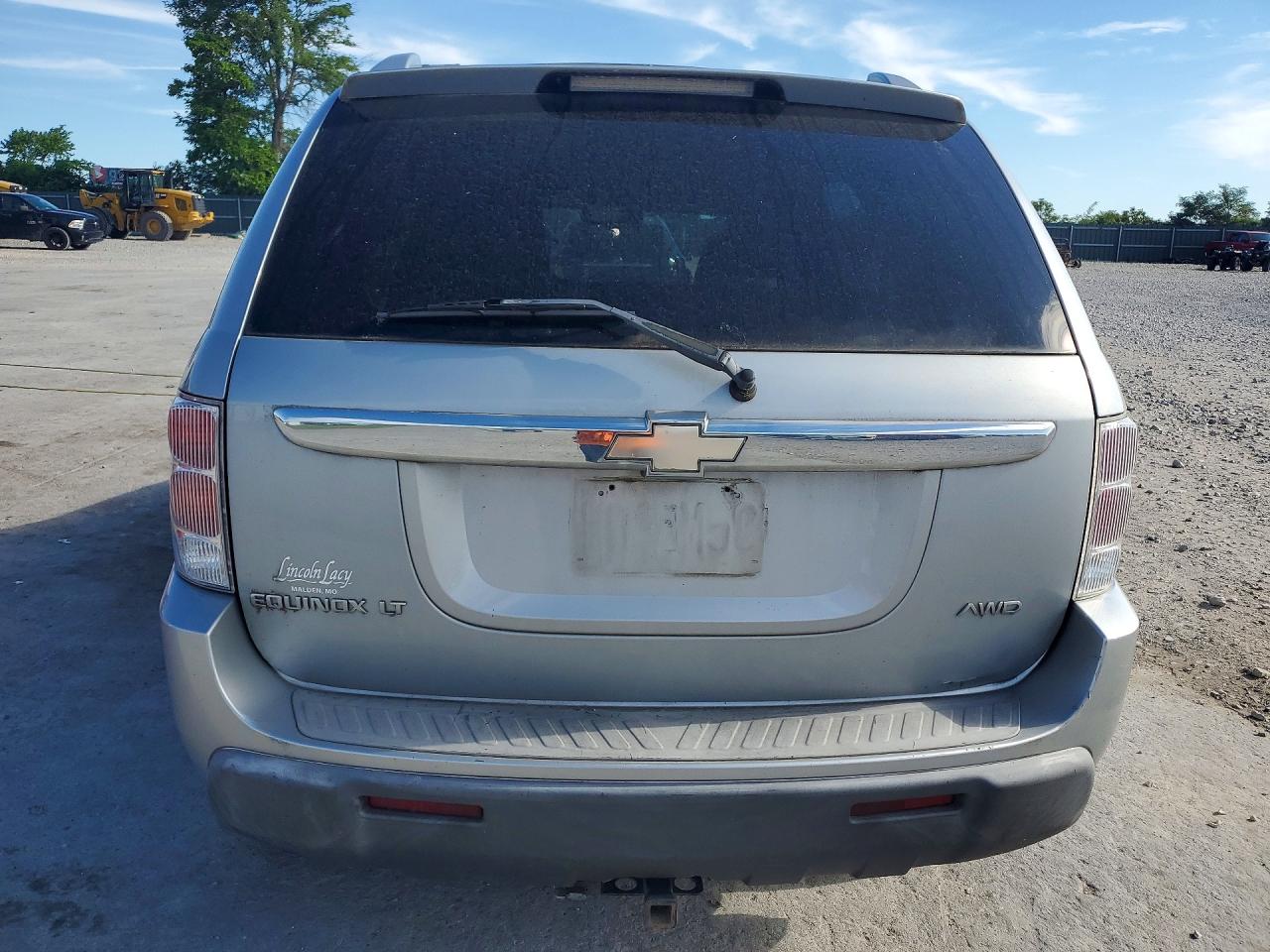 2005 Chevrolet Equinox Lt Silver vin: 2CNDL73F256018673