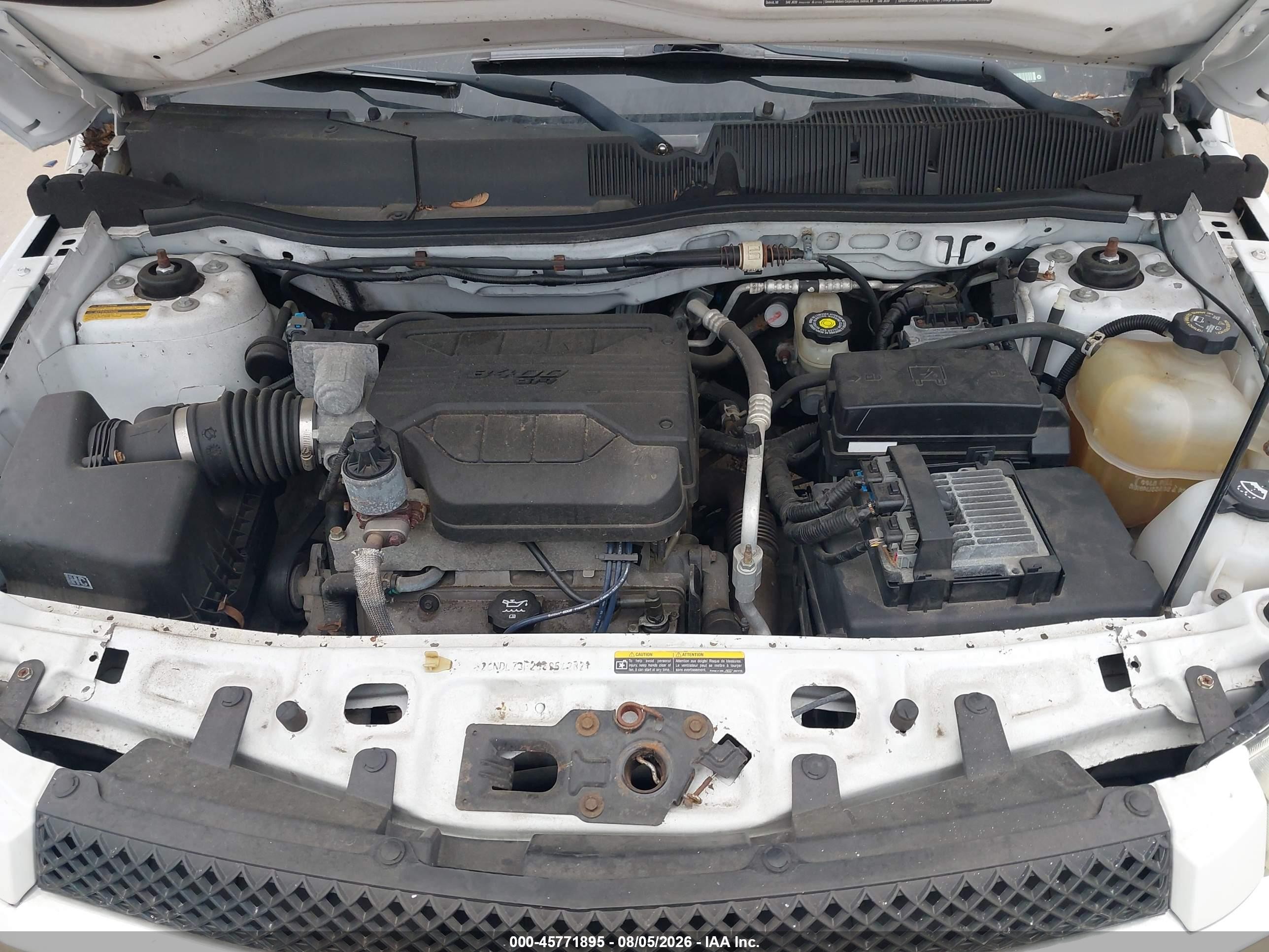 2005 Chevrolet Equinox Lt White vin: 2CNDL73F256054282