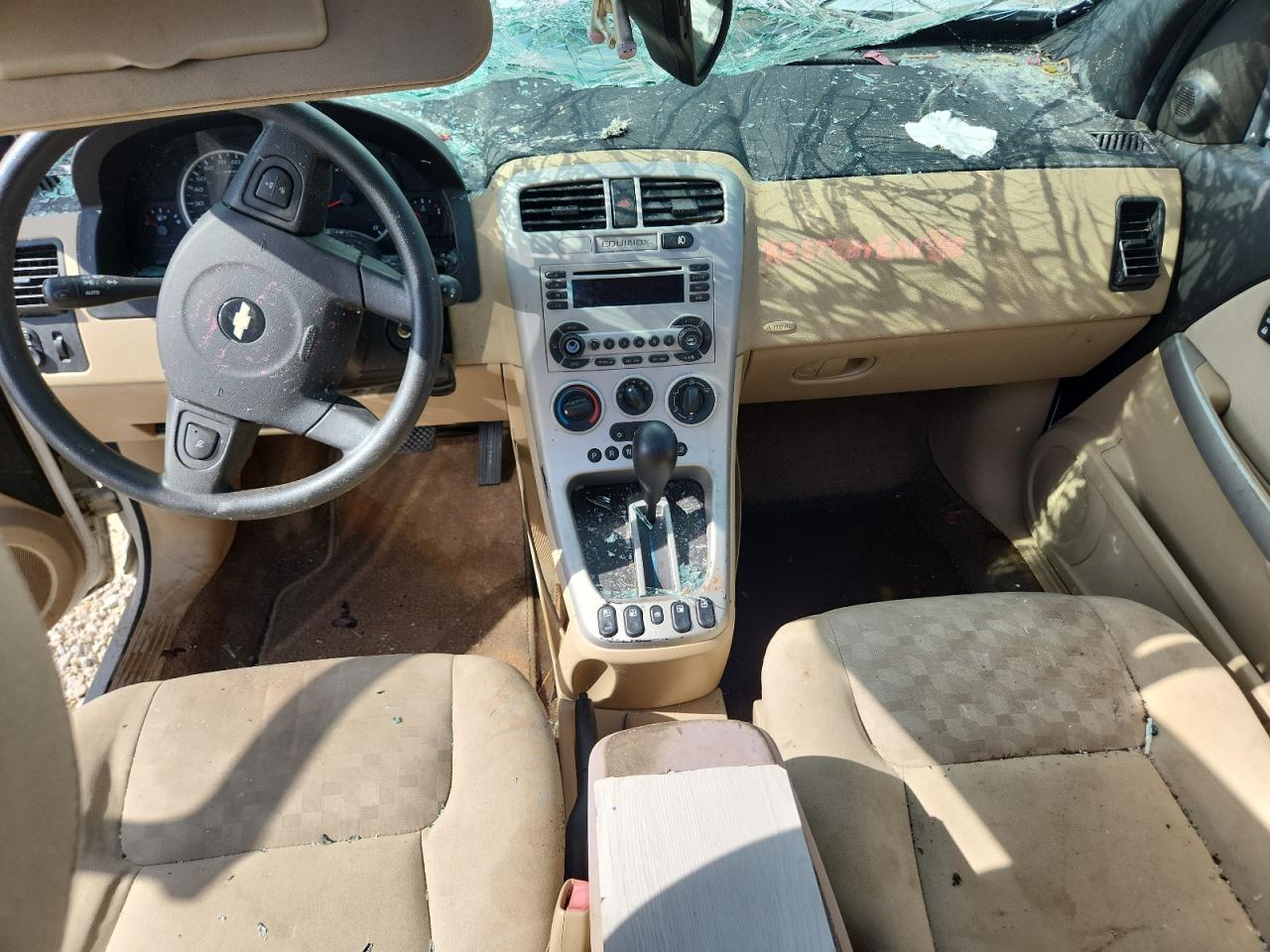 2005 Chevrolet Equinox Lt White vin: 2CNDL73F256058316