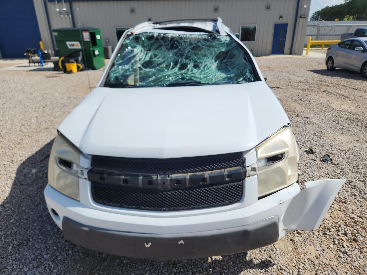 2005 Chevrolet Equinox Lt White vin: 2CNDL73F256058316