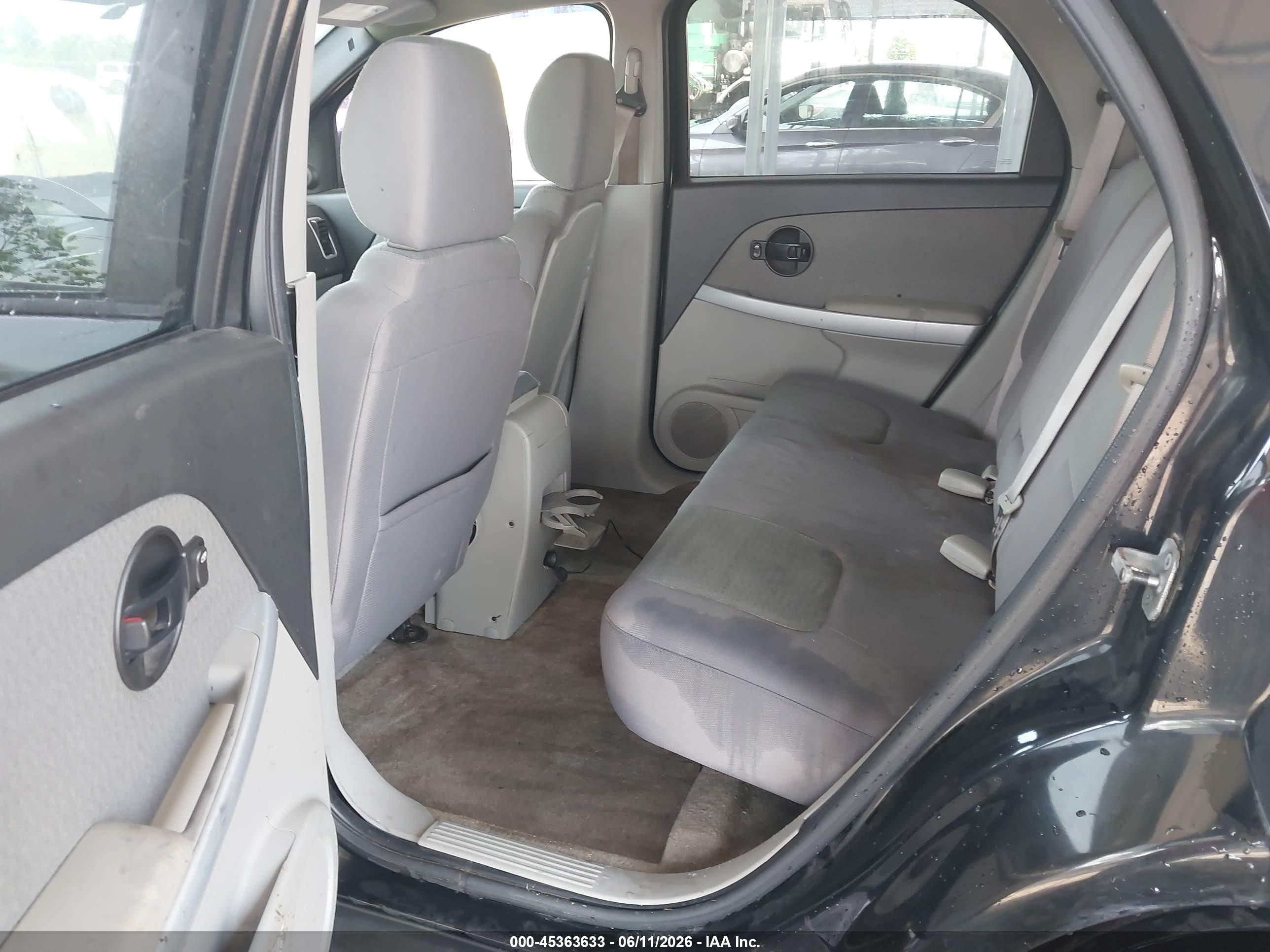 2007 Chevrolet Equinox Lt Black vin: 2CNDL73F276060134