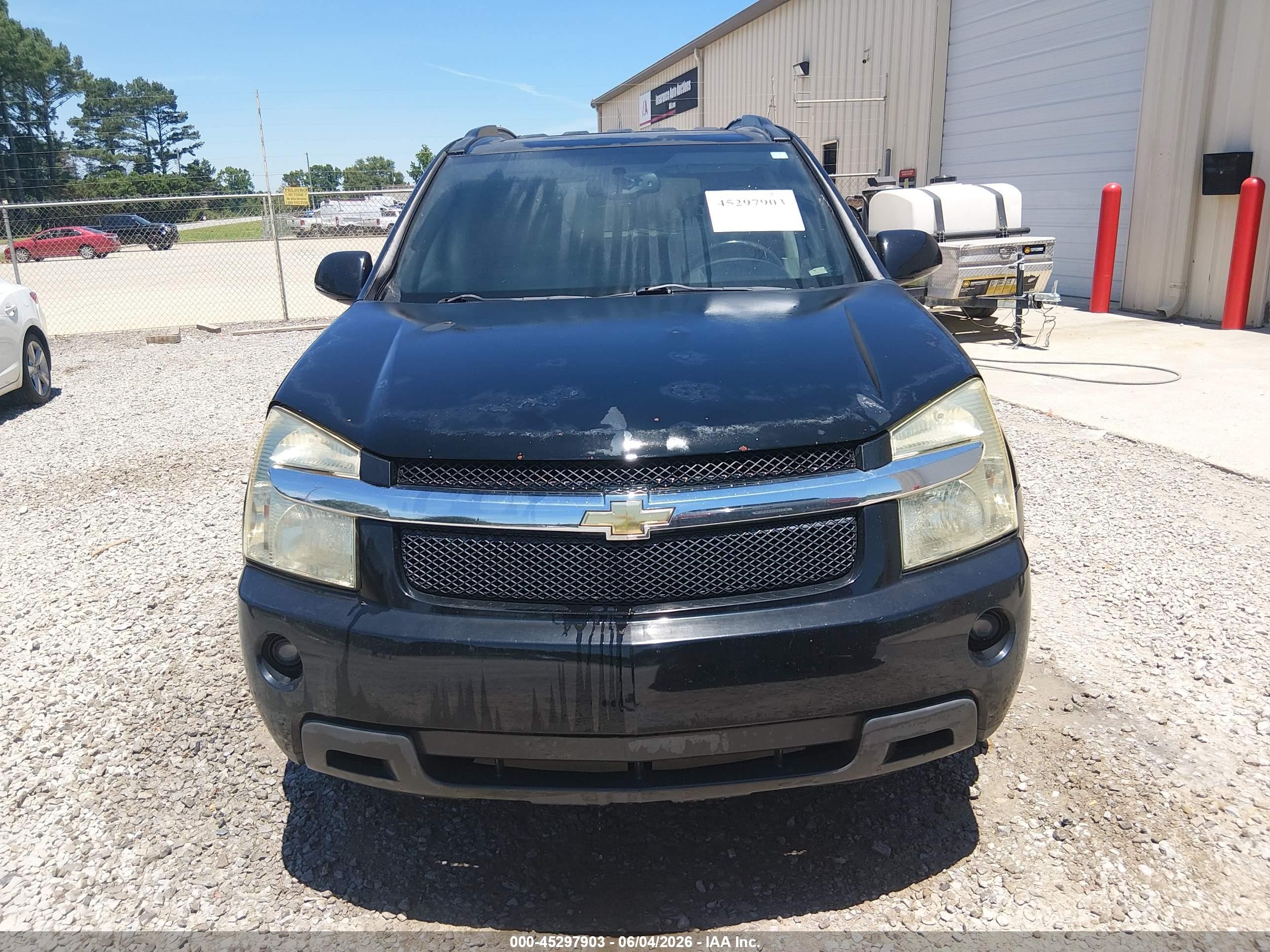 2007 Chevrolet Equinox Lt Black vin: 2CNDL73F276231481