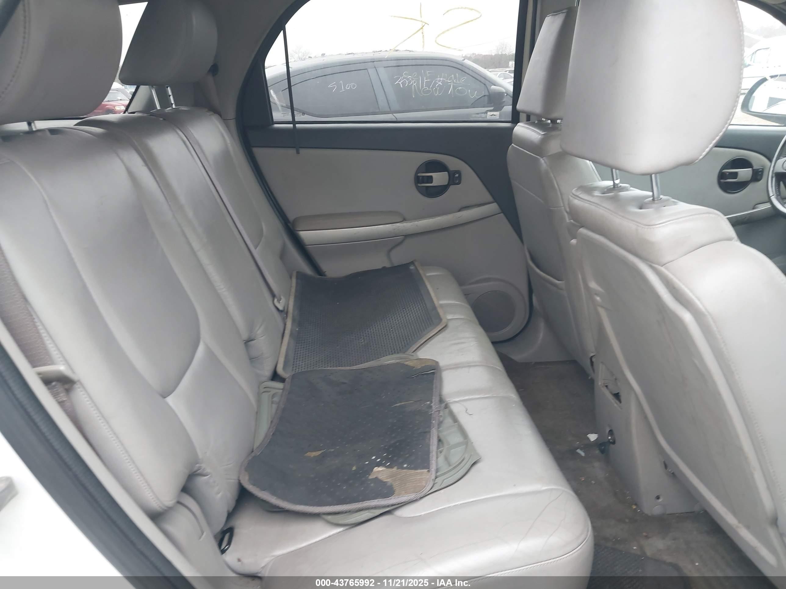 2005 Chevrolet Equinox Lt White vin: 2CNDL73F356087856