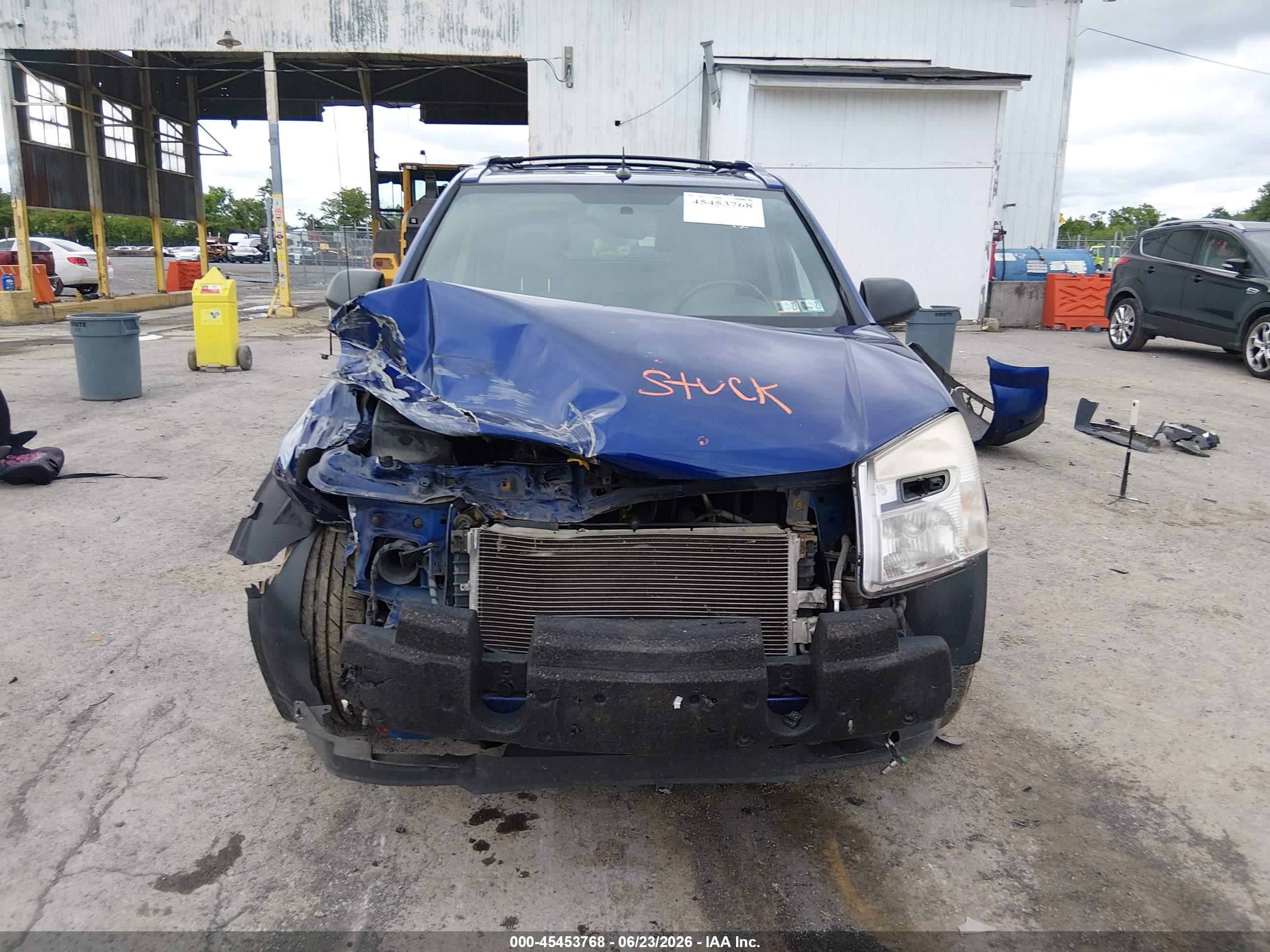 2005 Chevrolet Equinox Lt Blue vin: 2CNDL73F356130916