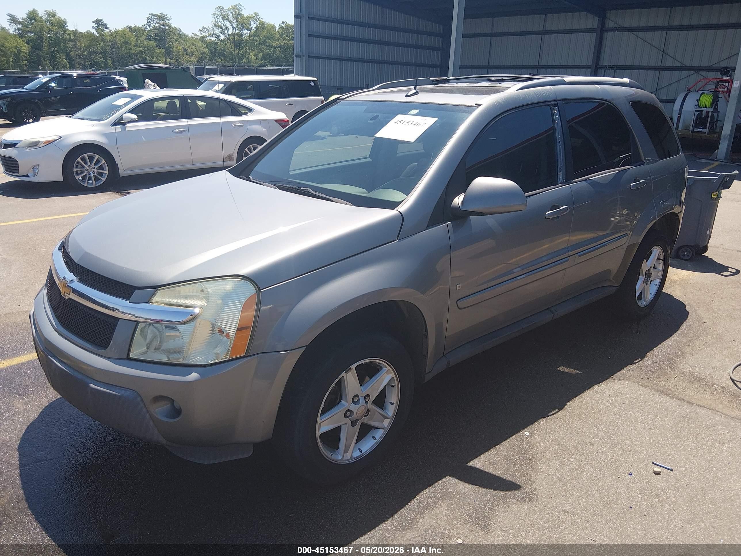 2006 Chevrolet Equinox Lt Gray vin: 2CNDL73F366146664