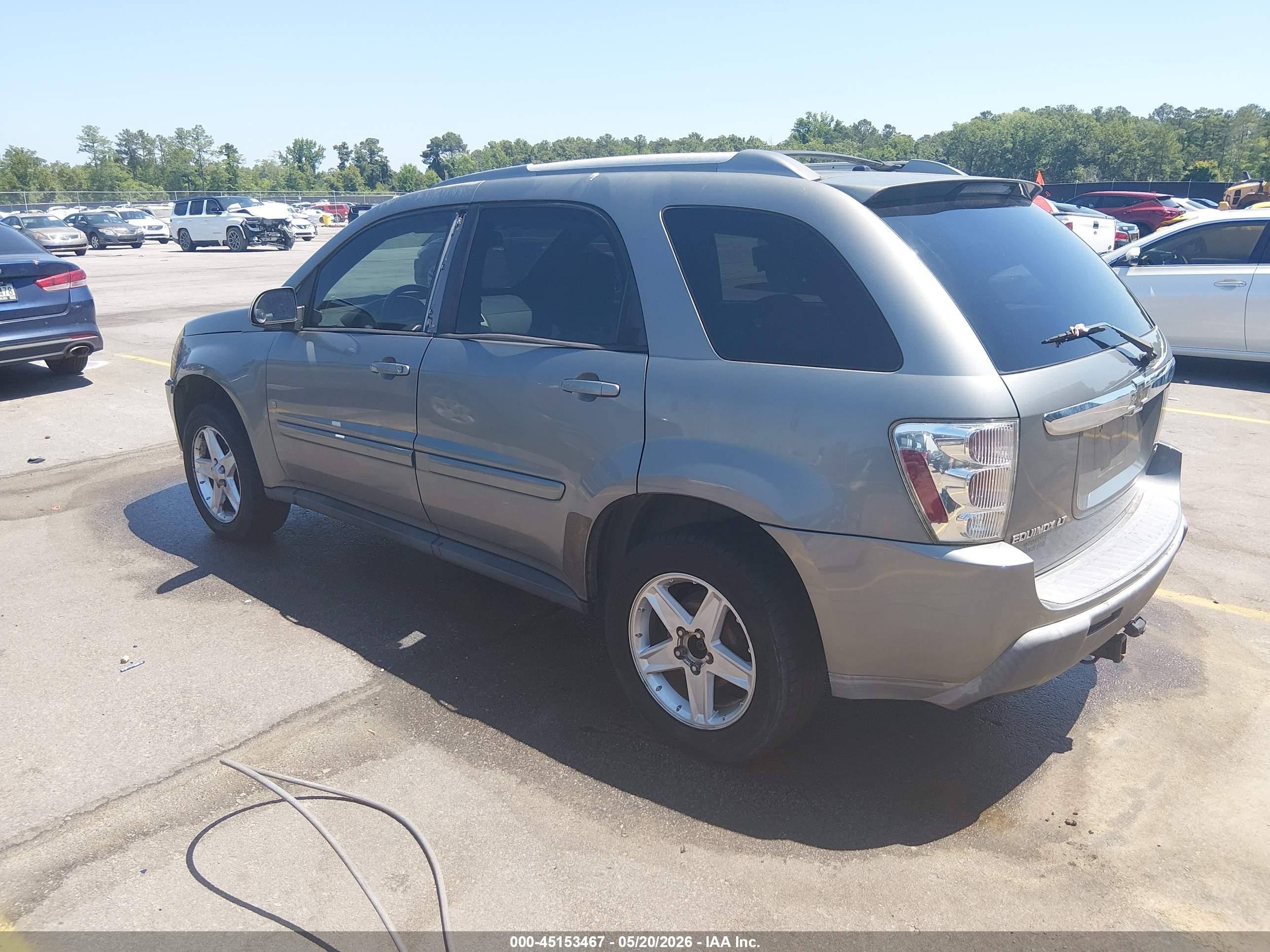 2006 Chevrolet Equinox Lt Gray vin: 2CNDL73F366146664