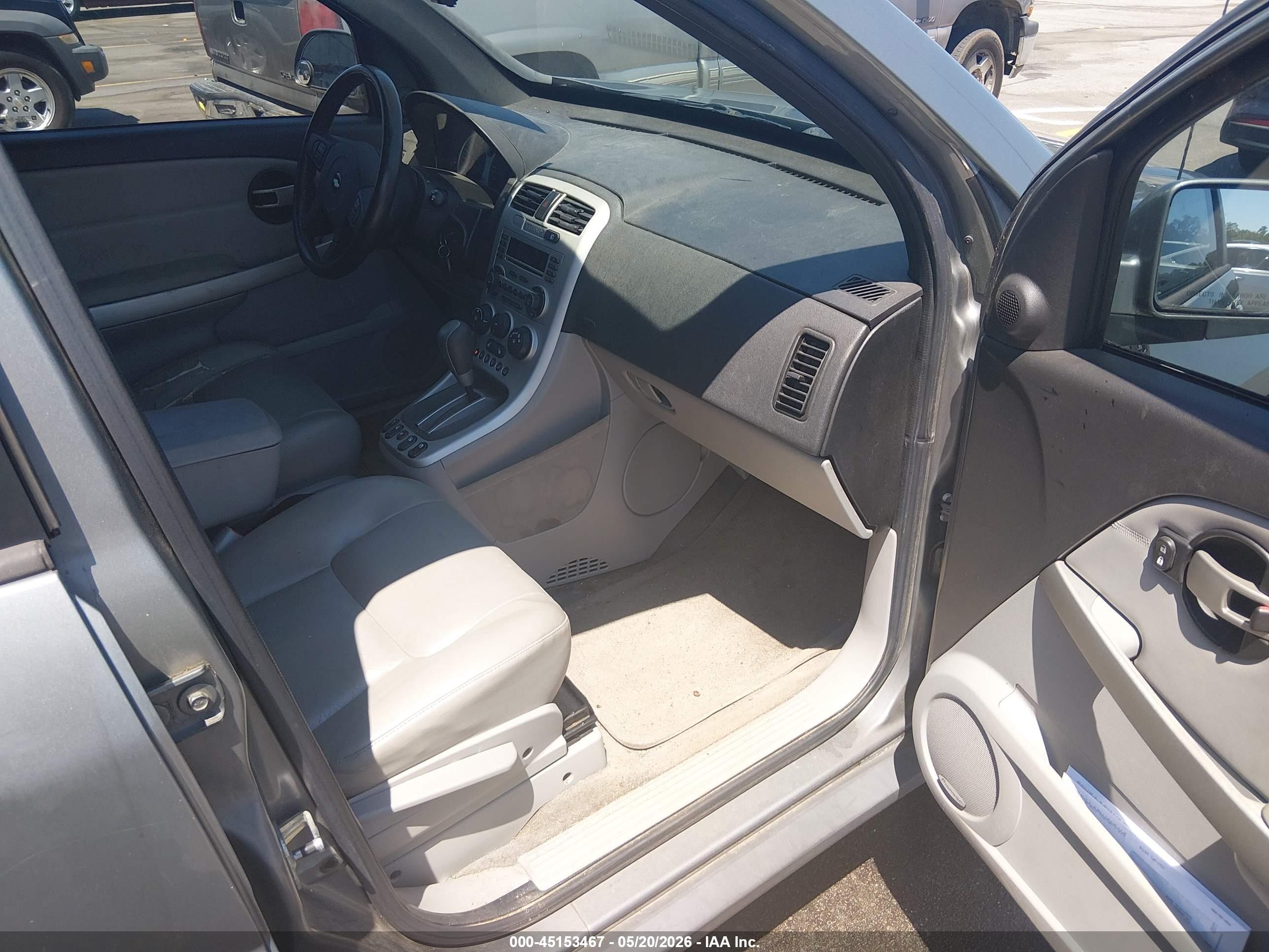 2006 Chevrolet Equinox Lt Gray vin: 2CNDL73F366146664