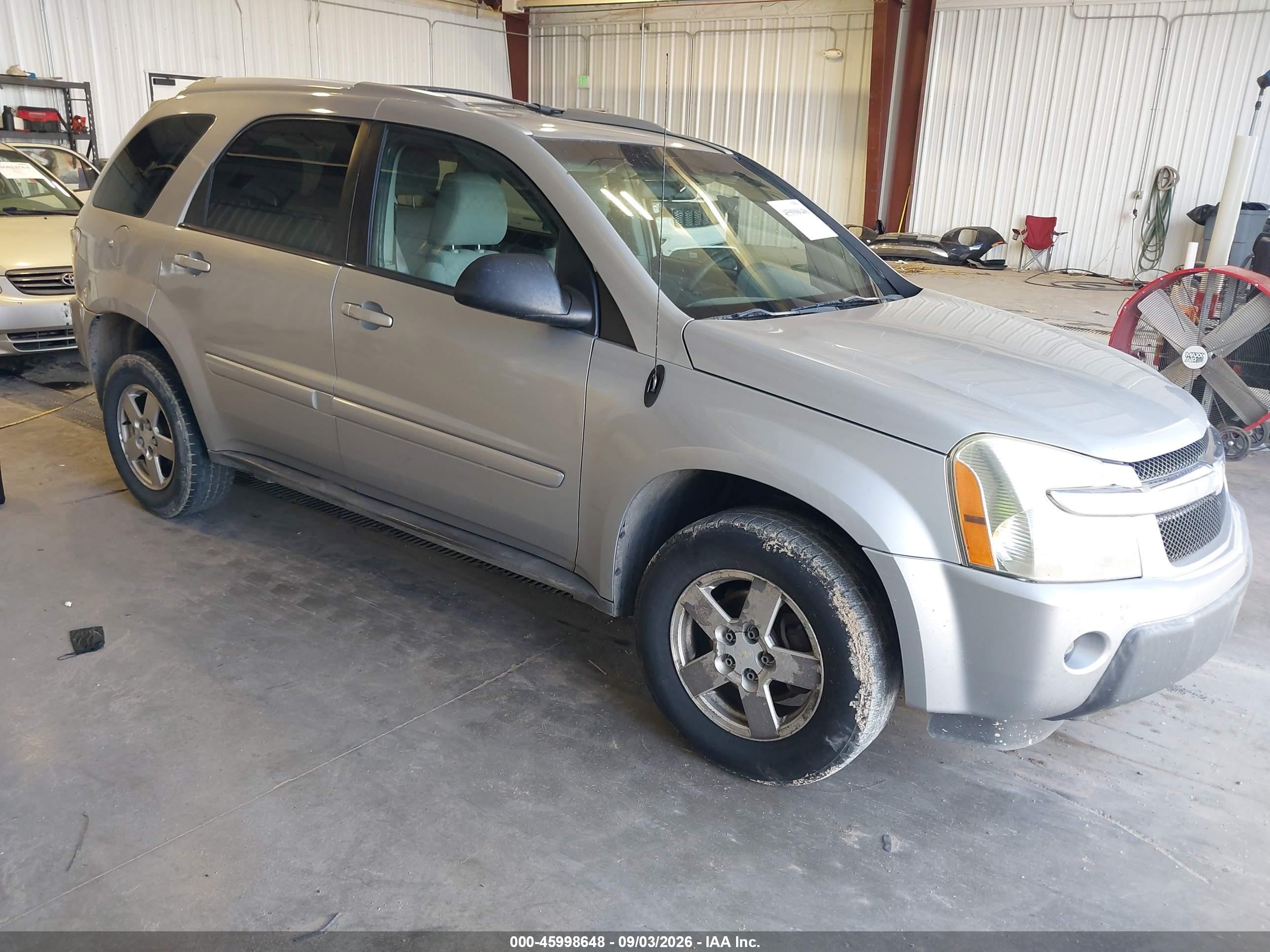 2005 Chevrolet Equinox Lt Серебряный vin: 2CNDL73F456098641
