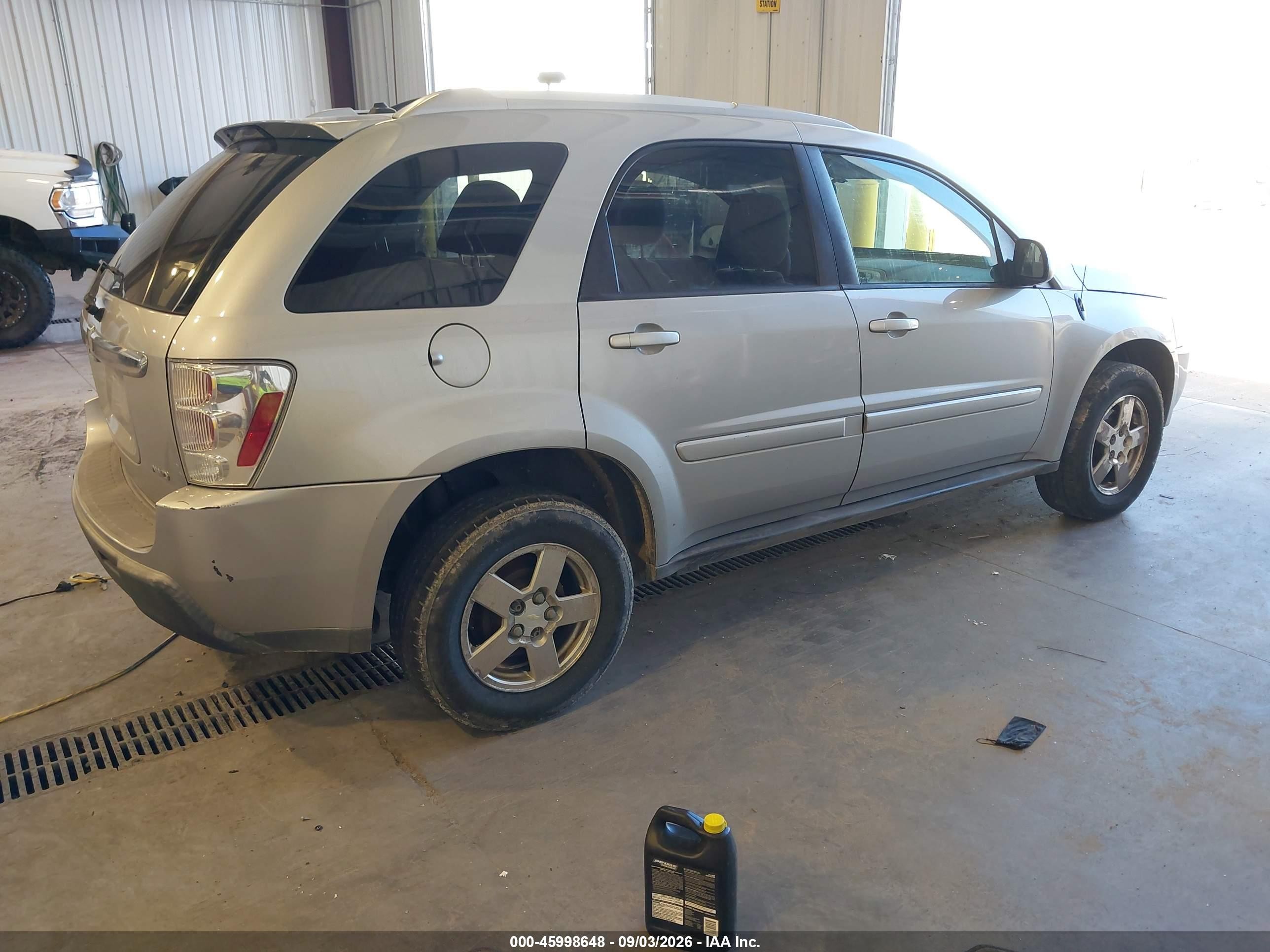 2005 Chevrolet Equinox Lt Silver vin: 2CNDL73F456098641