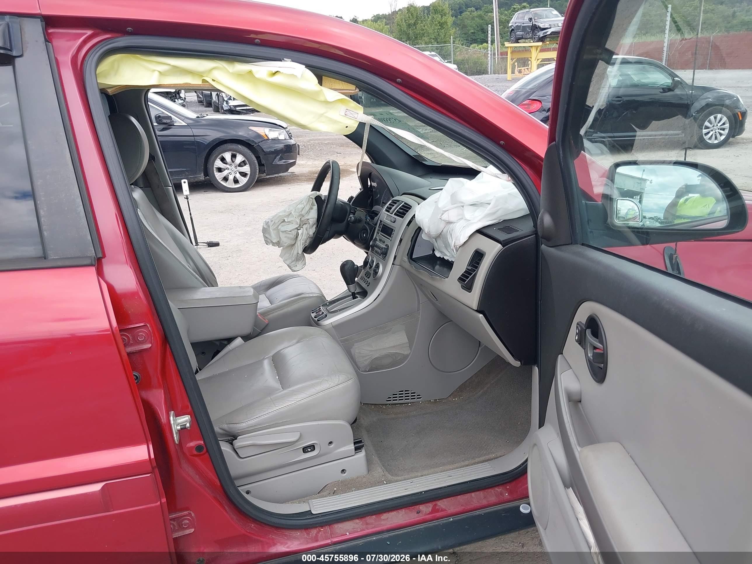2005 Chevrolet Equinox Lt Красный vin: 2CNDL73F456181180
