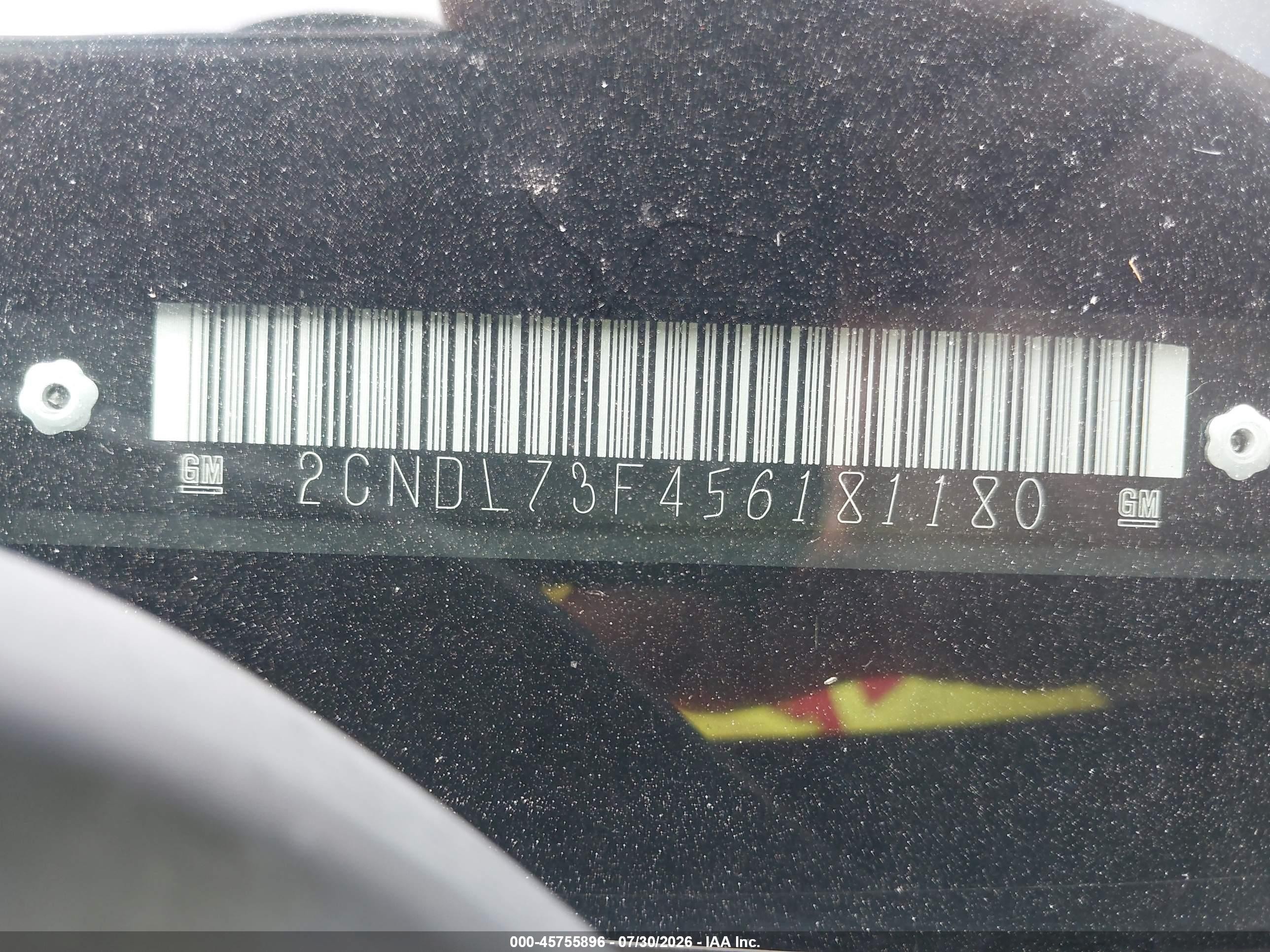 2005 Chevrolet Equinox Lt Красный vin: 2CNDL73F456181180