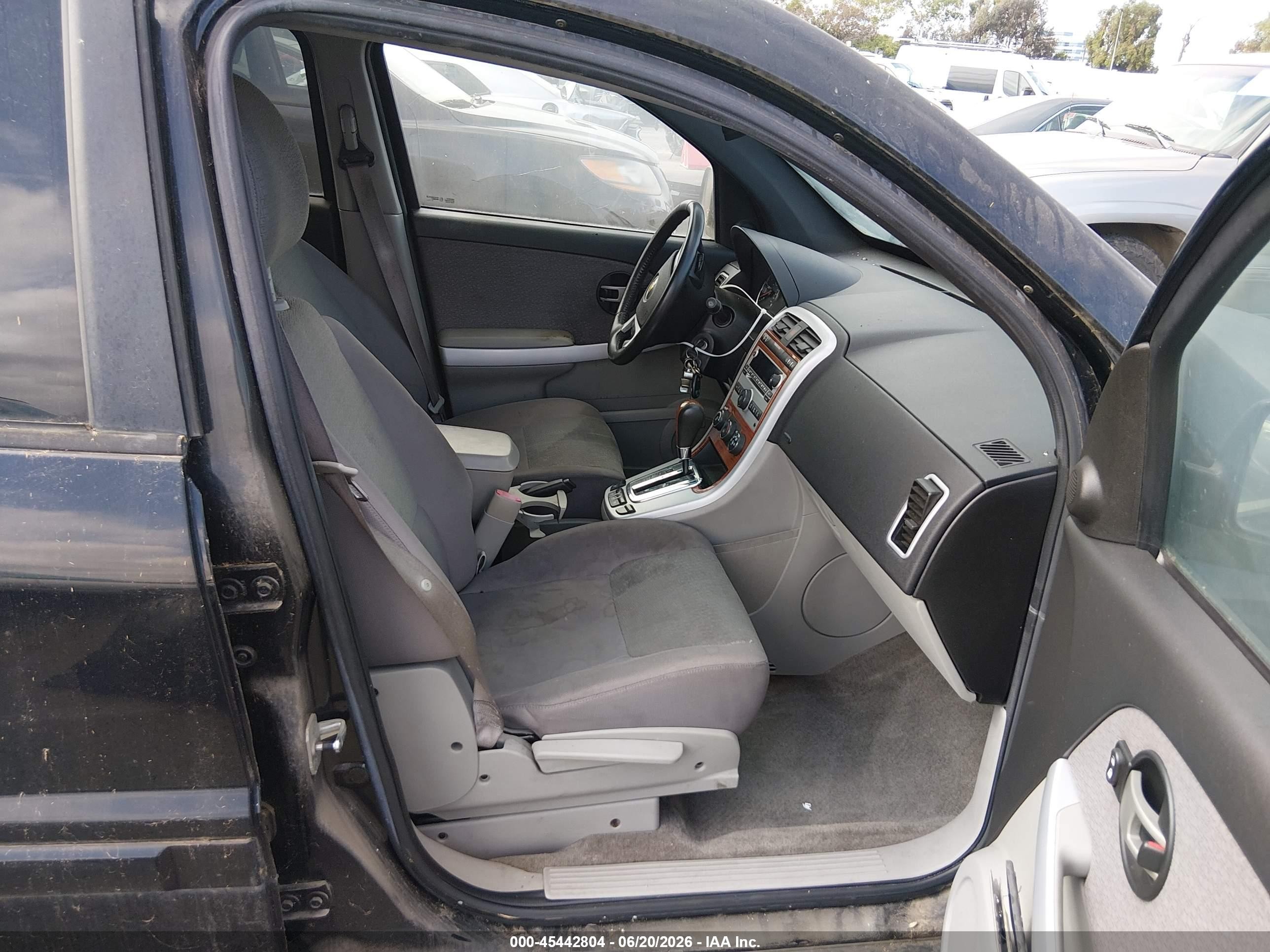 2007 Chevrolet Equinox Lt Black vin: 2CNDL73F476003644