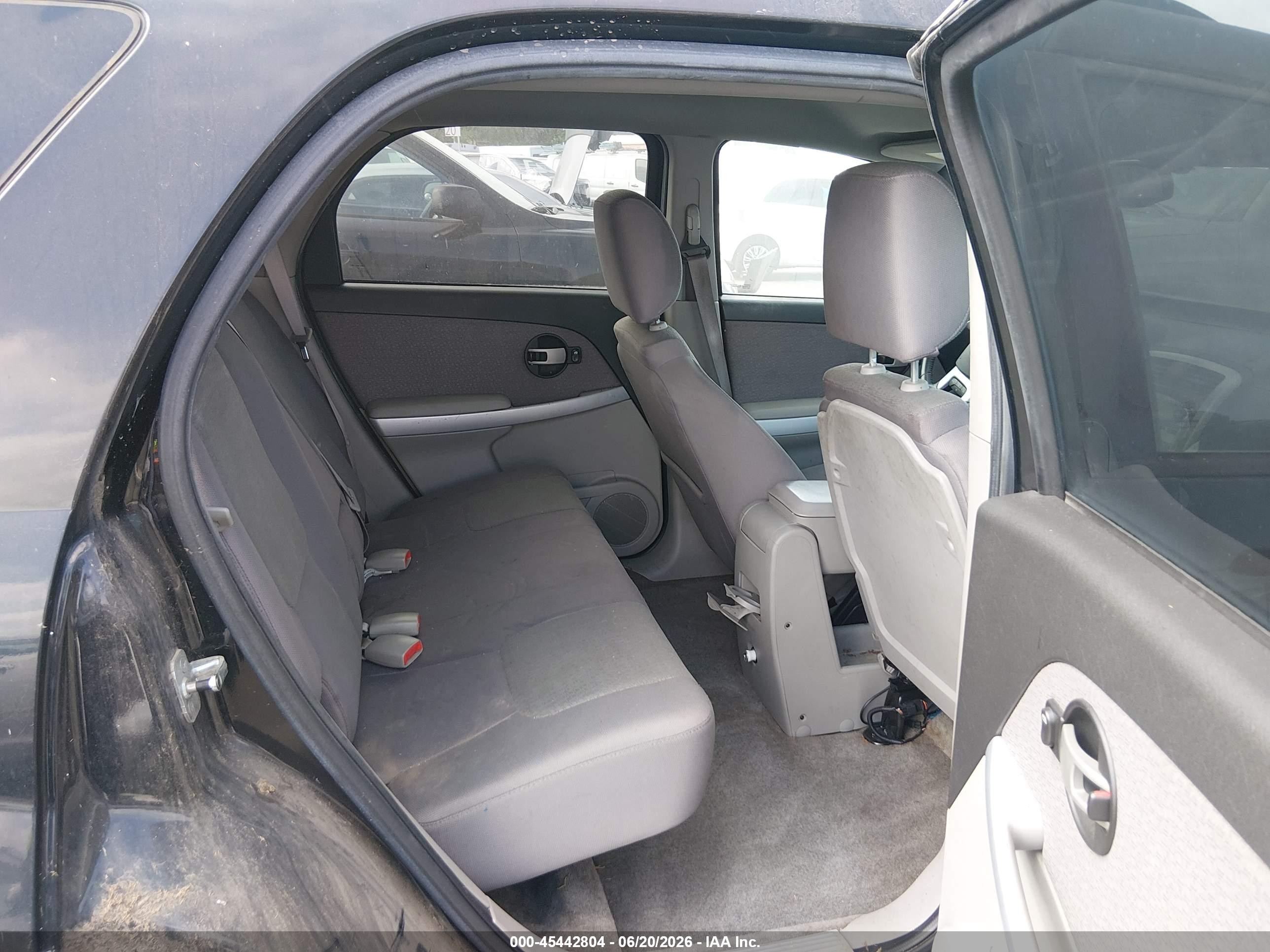 2007 Chevrolet Equinox Lt Black vin: 2CNDL73F476003644