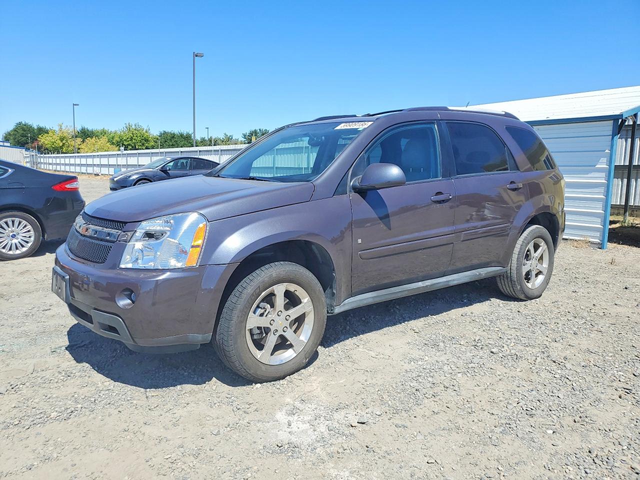 2007 Chevrolet Equinox Lt Brown vin: 2CNDL73F476078618