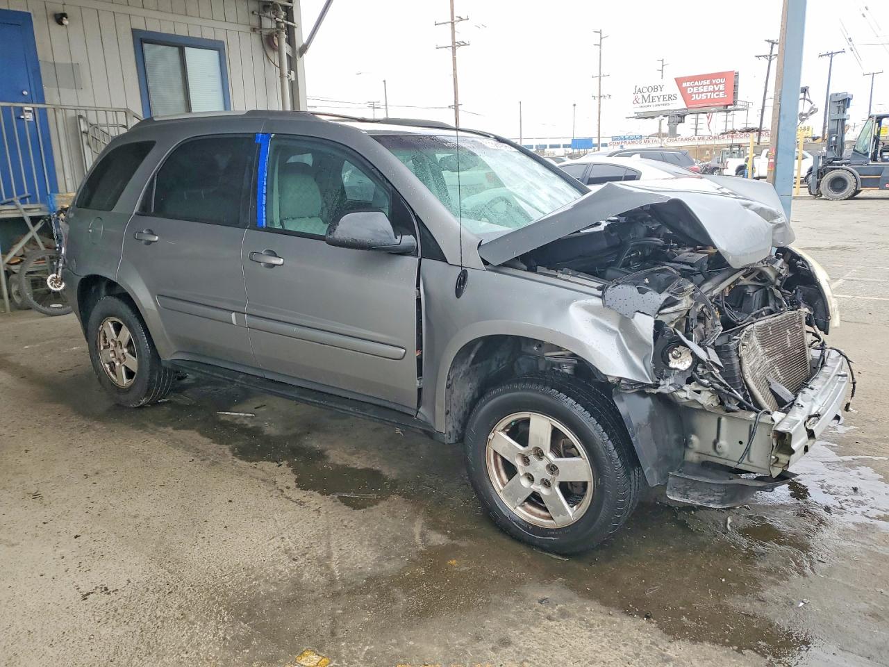 2005 Chevrolet Equinox Lt Серебряный vin: 2CNDL73F556064708