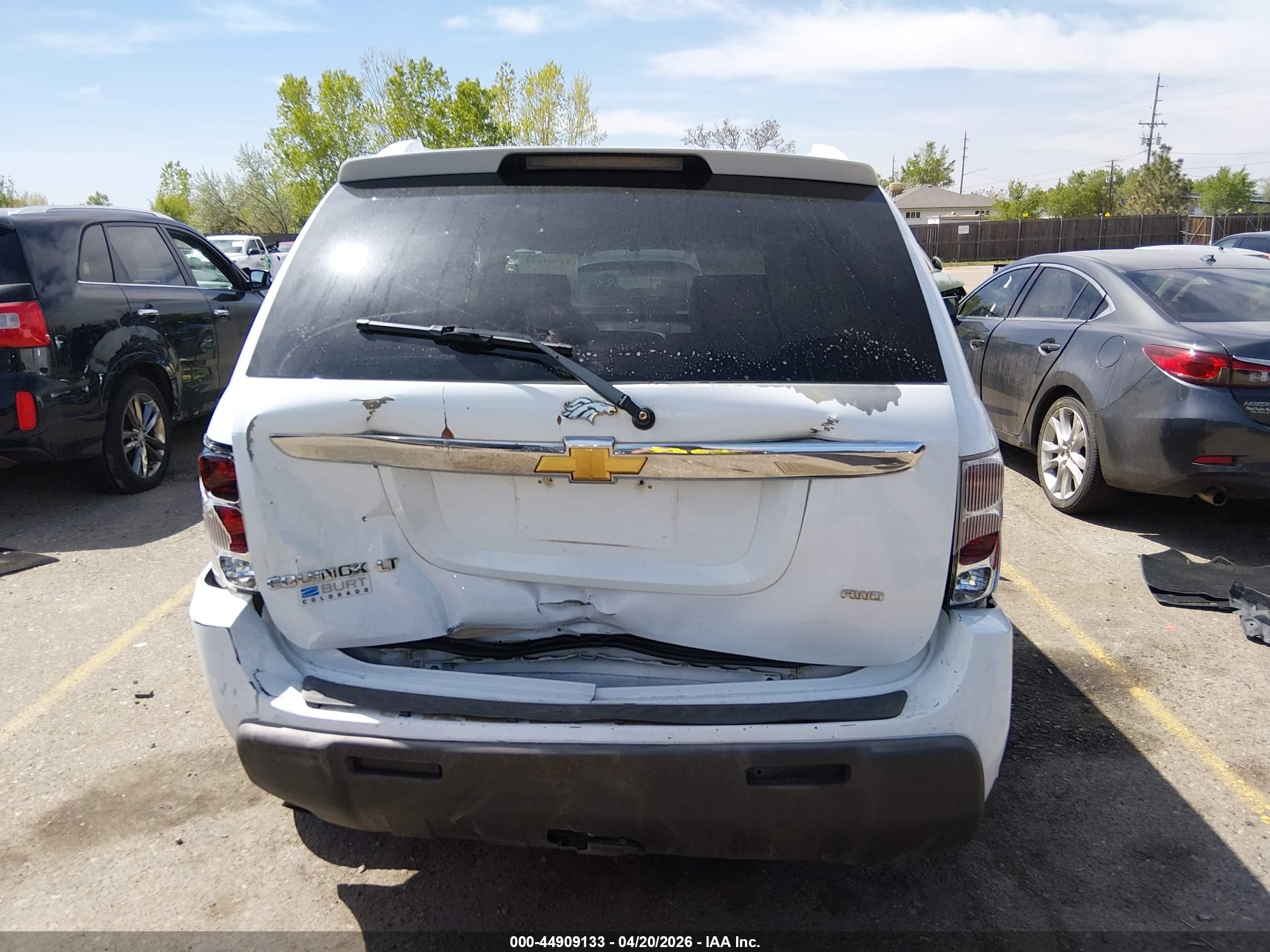 2006 Chevrolet Equinox Lt White vin: 2CNDL73F566050969