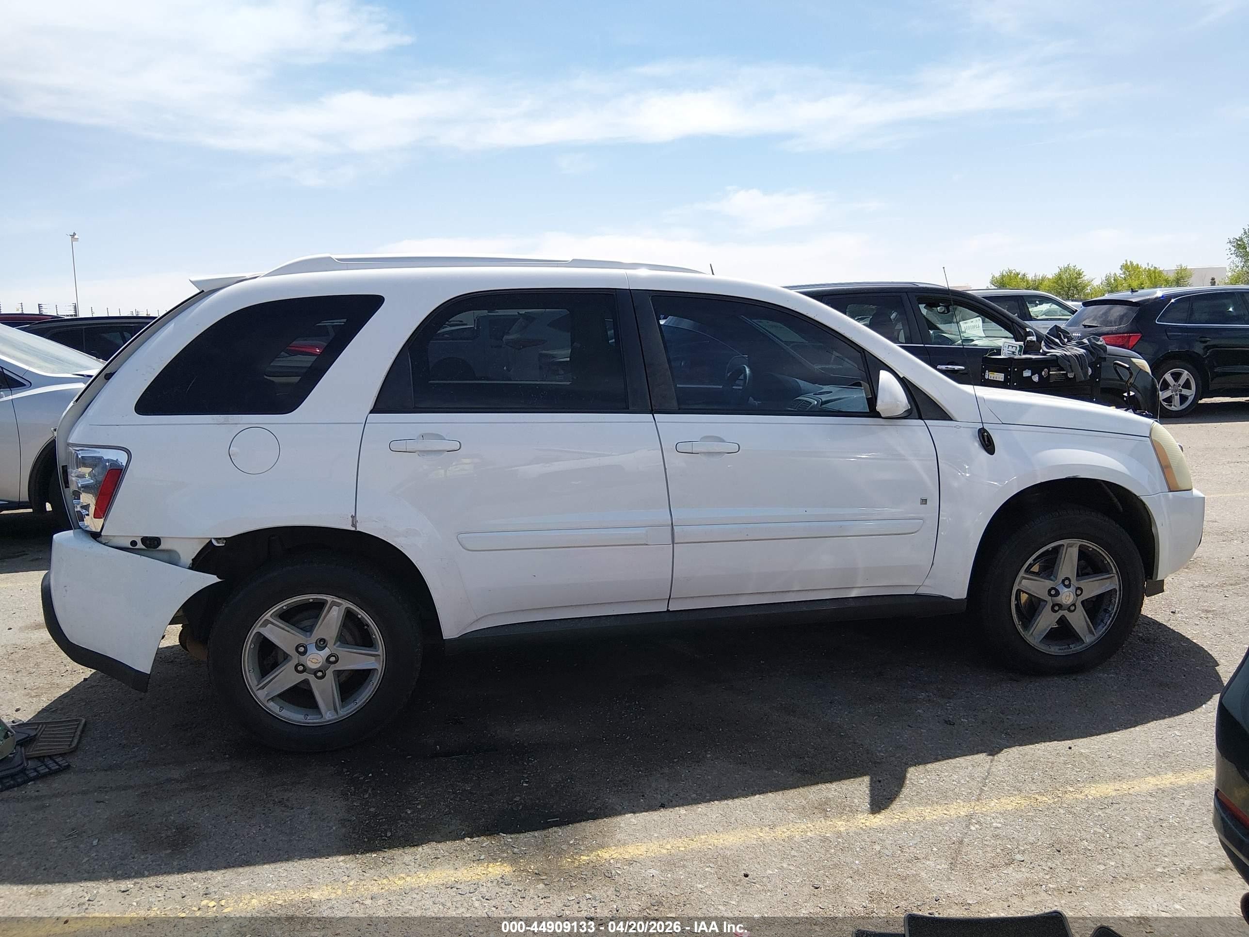 2006 Chevrolet Equinox Lt White vin: 2CNDL73F566050969