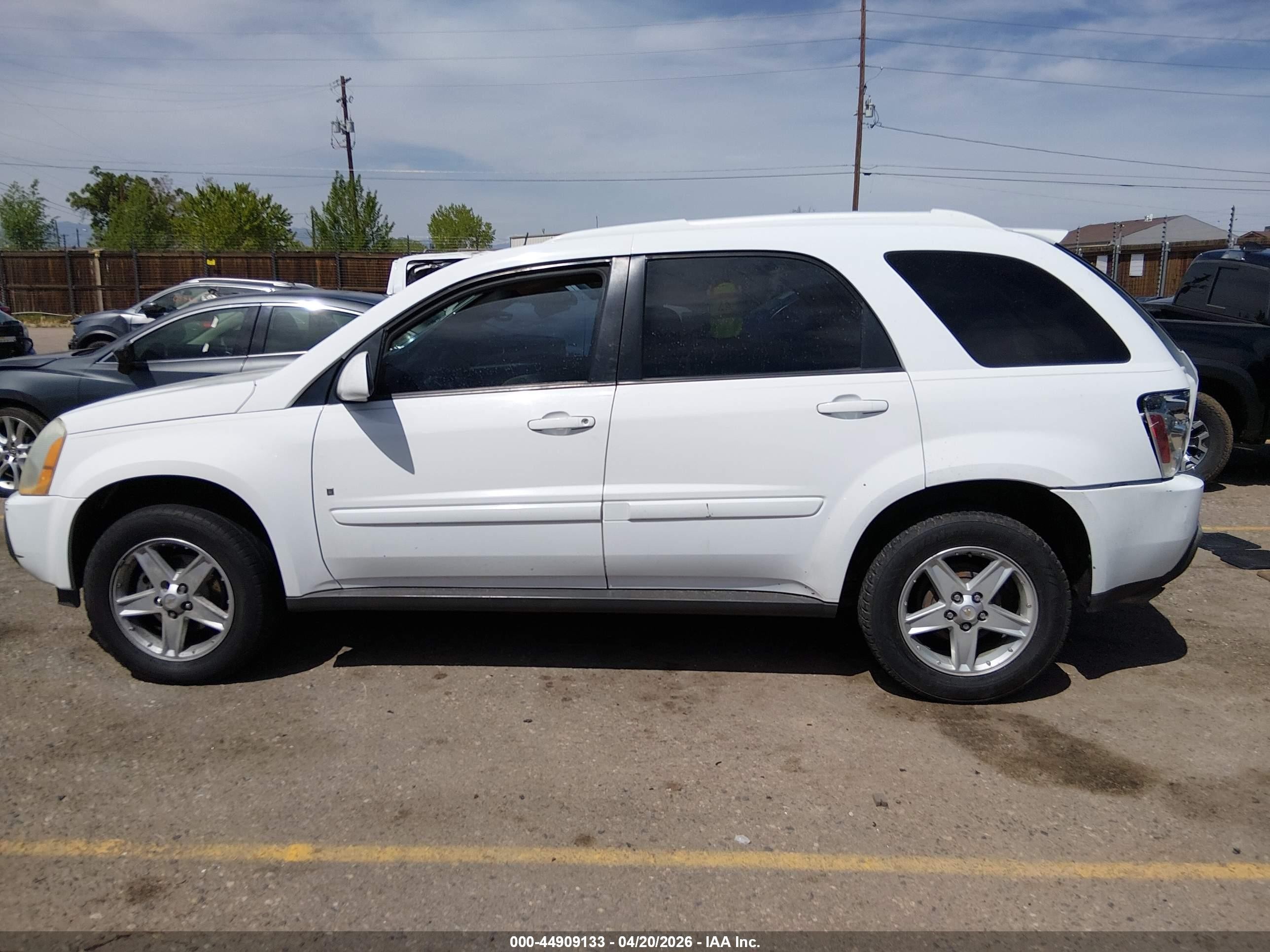 2006 Chevrolet Equinox Lt White vin: 2CNDL73F566050969
