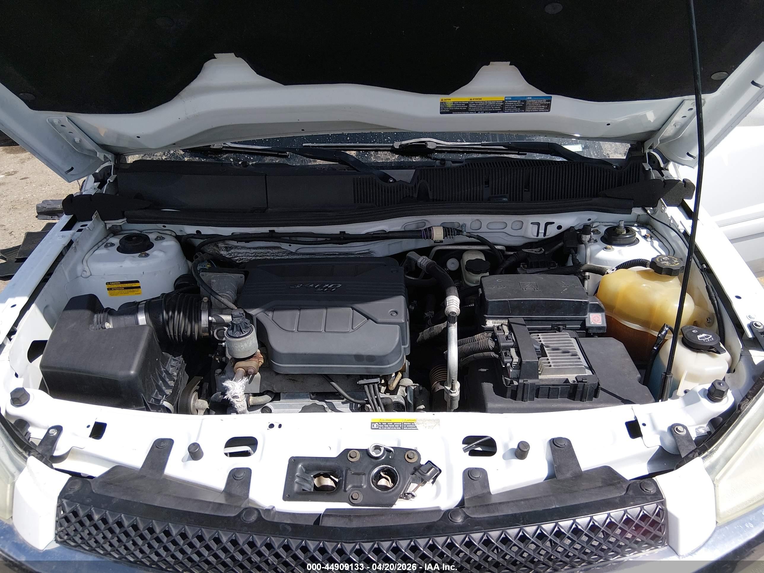 2006 Chevrolet Equinox Lt White vin: 2CNDL73F566050969