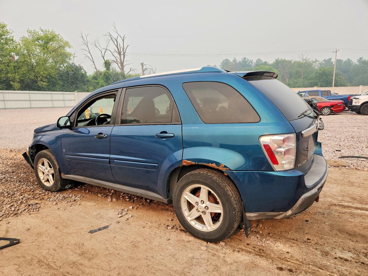 2006 Chevrolet Equinox Lt Бирюзовый vin: 2CNDL73F566146701