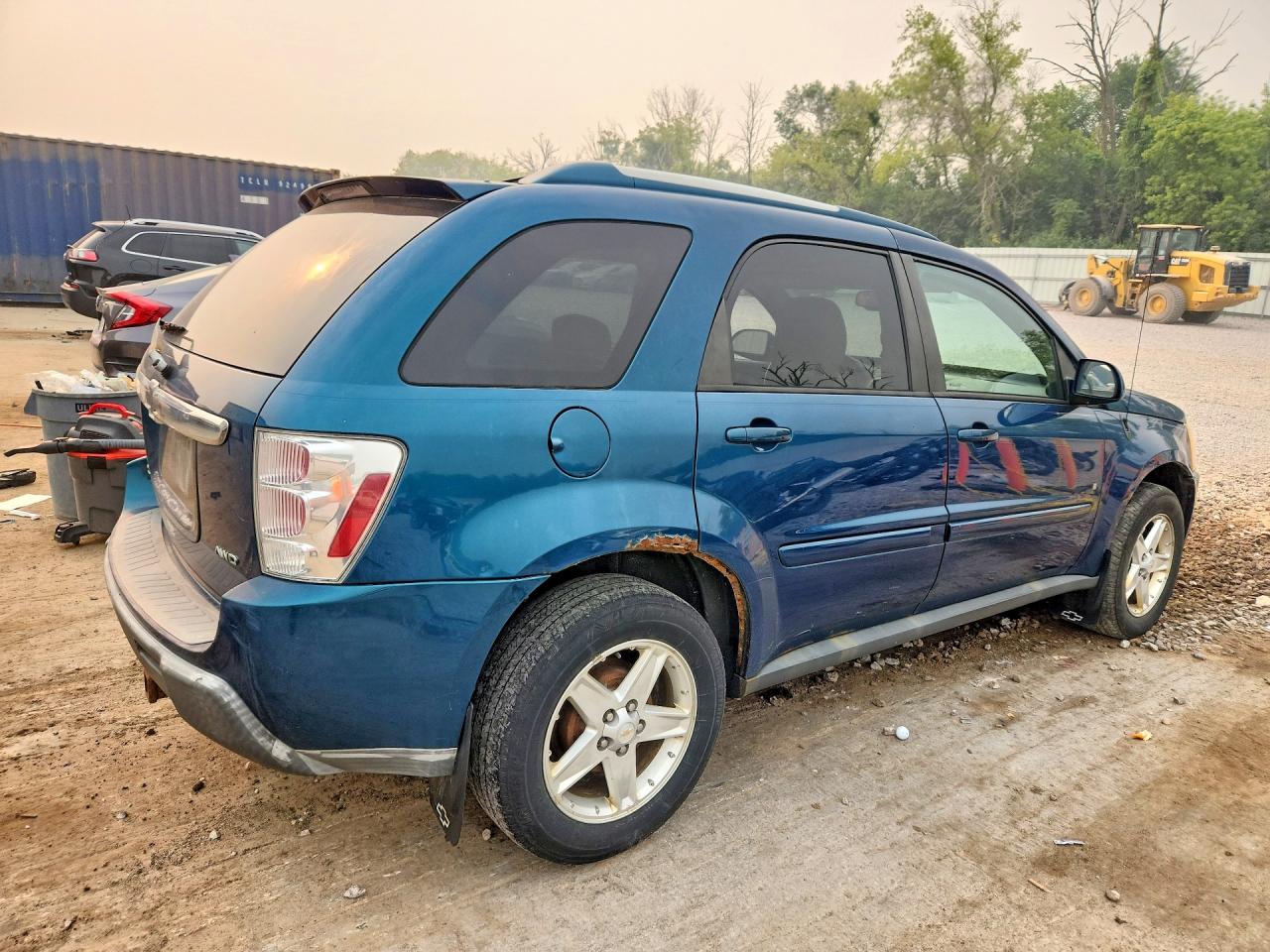 2006 Chevrolet Equinox Lt Бирюзовый vin: 2CNDL73F566146701