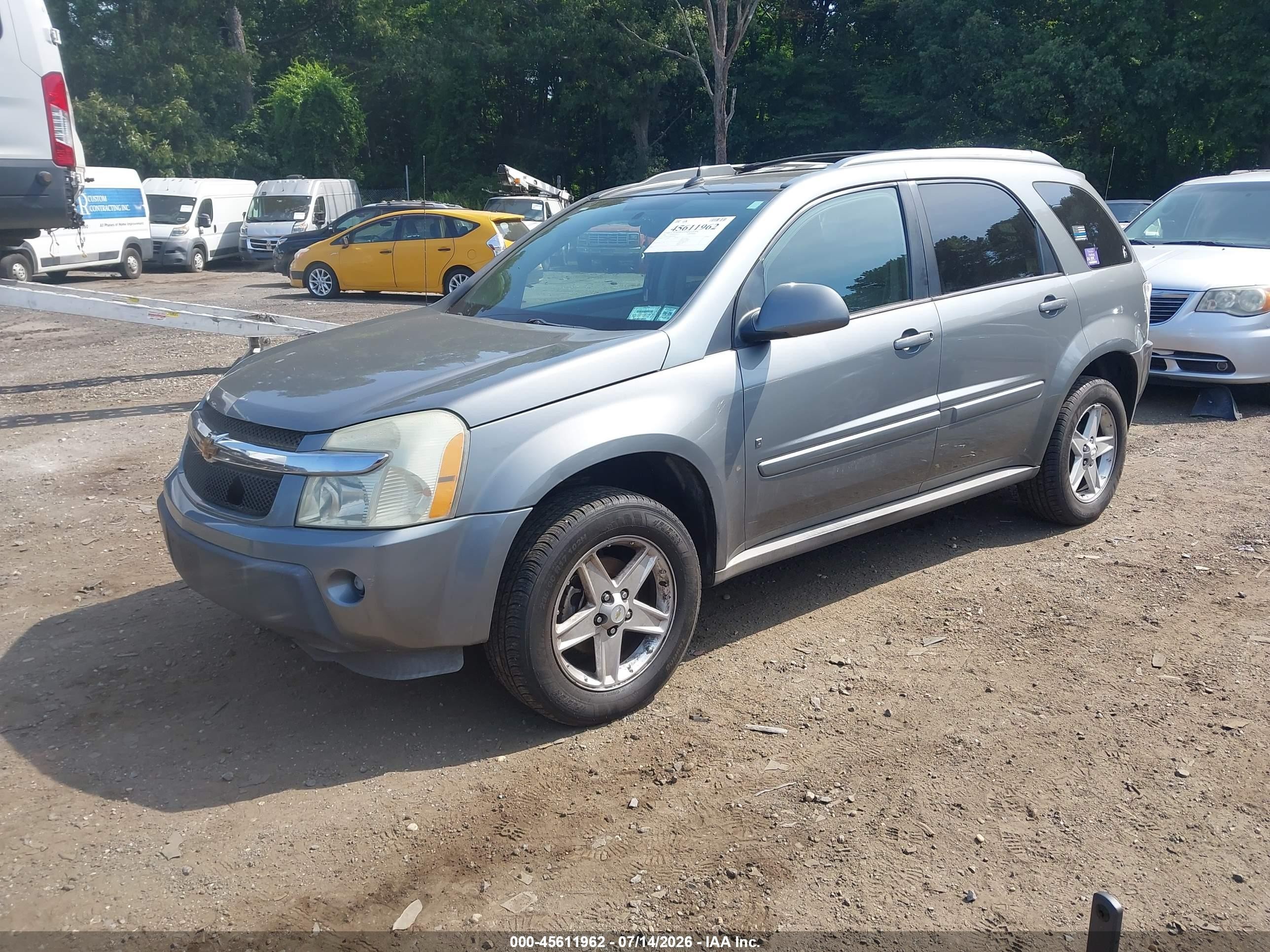 2006 Chevrolet Equinox Lt Gray vin: 2CNDL73F566185983
