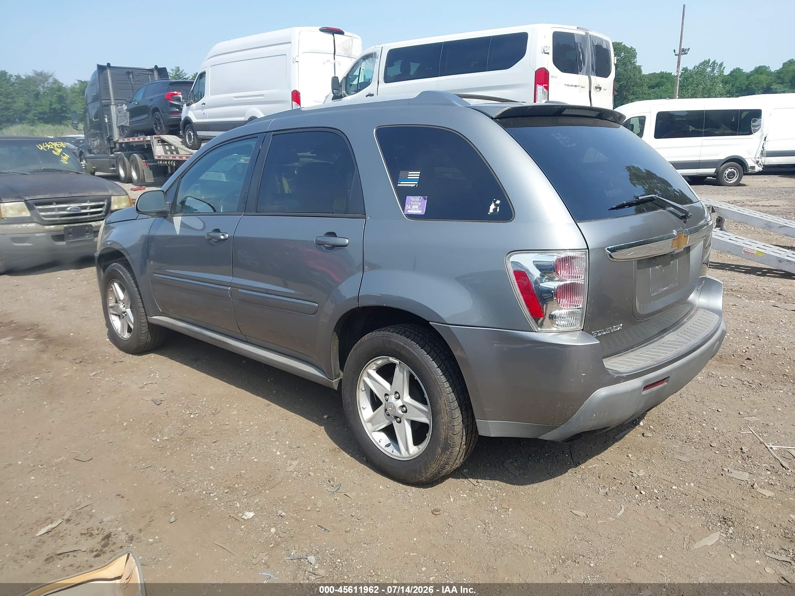 2006 Chevrolet Equinox Lt Gray vin: 2CNDL73F566185983
