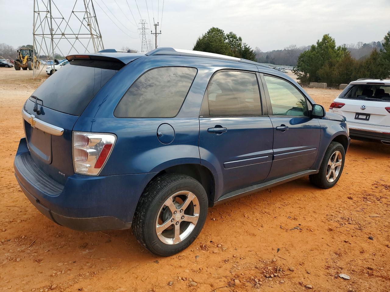 2007 Chevrolet Equinox Lt Blue vin: 2CNDL73F576023854