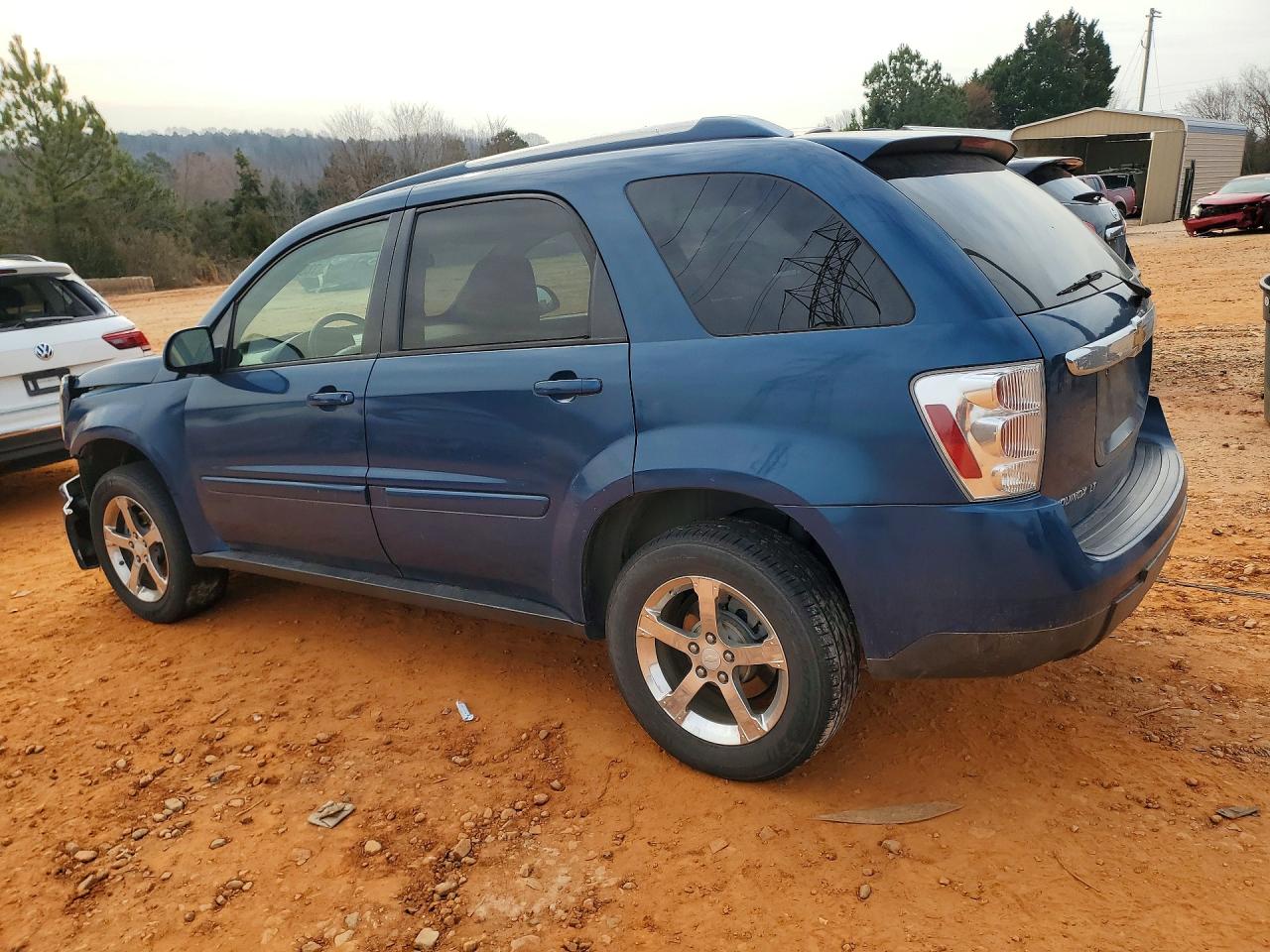 2007 Chevrolet Equinox Lt Blue vin: 2CNDL73F576023854