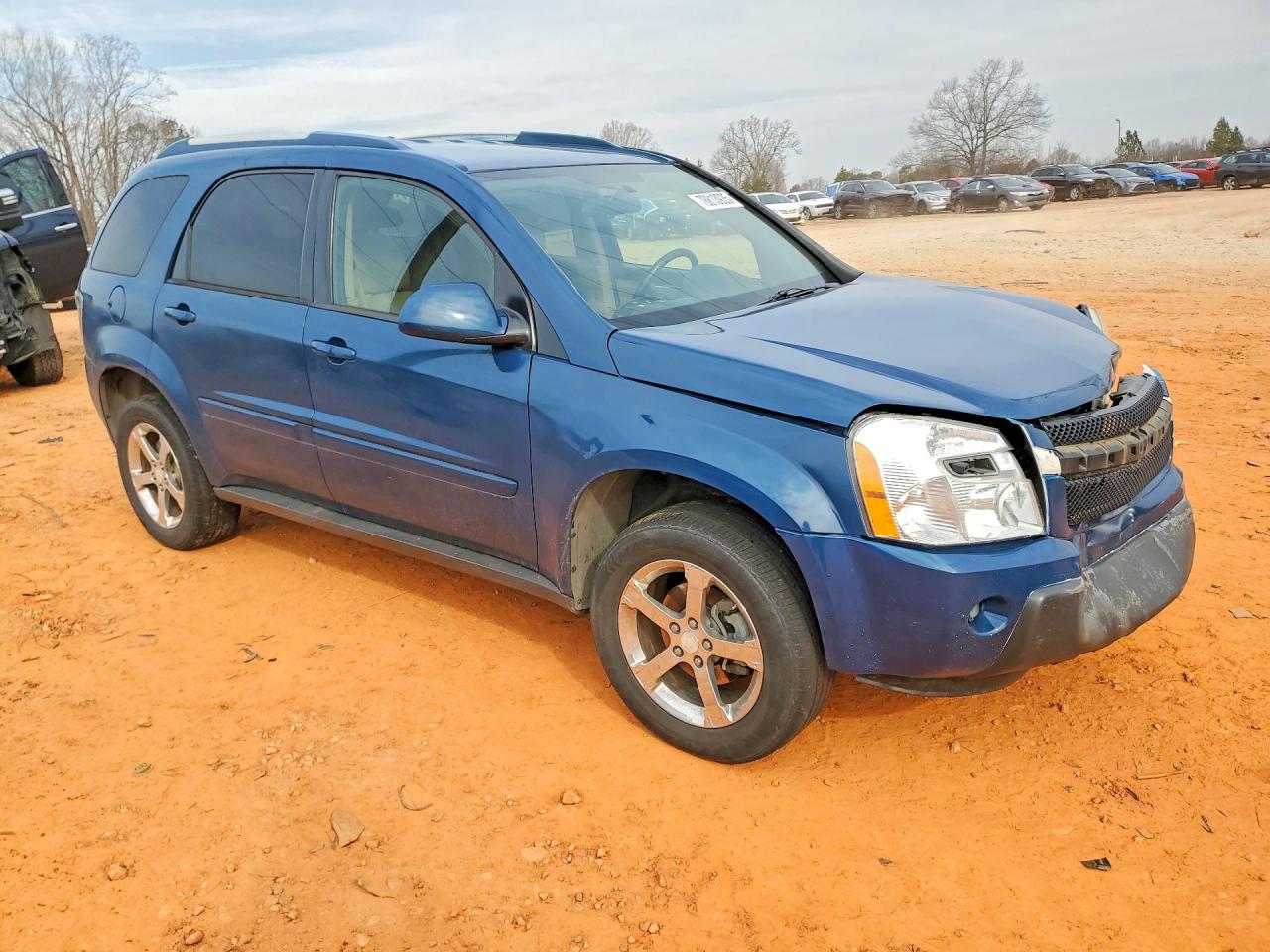 2007 Chevrolet Equinox Lt Blue vin: 2CNDL73F576023854