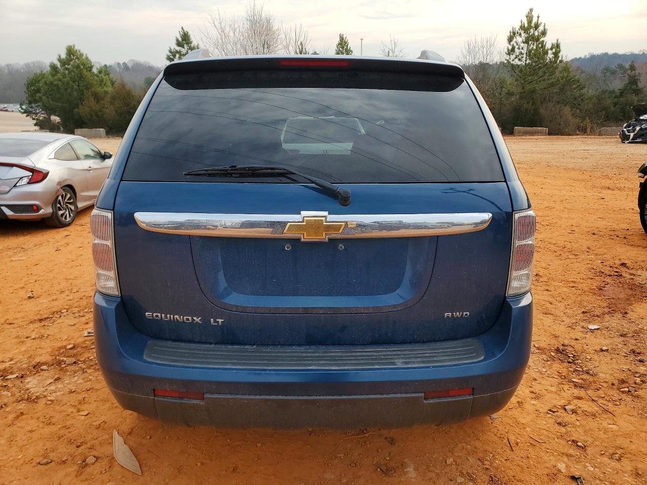2007 Chevrolet Equinox Lt Blue vin: 2CNDL73F576023854