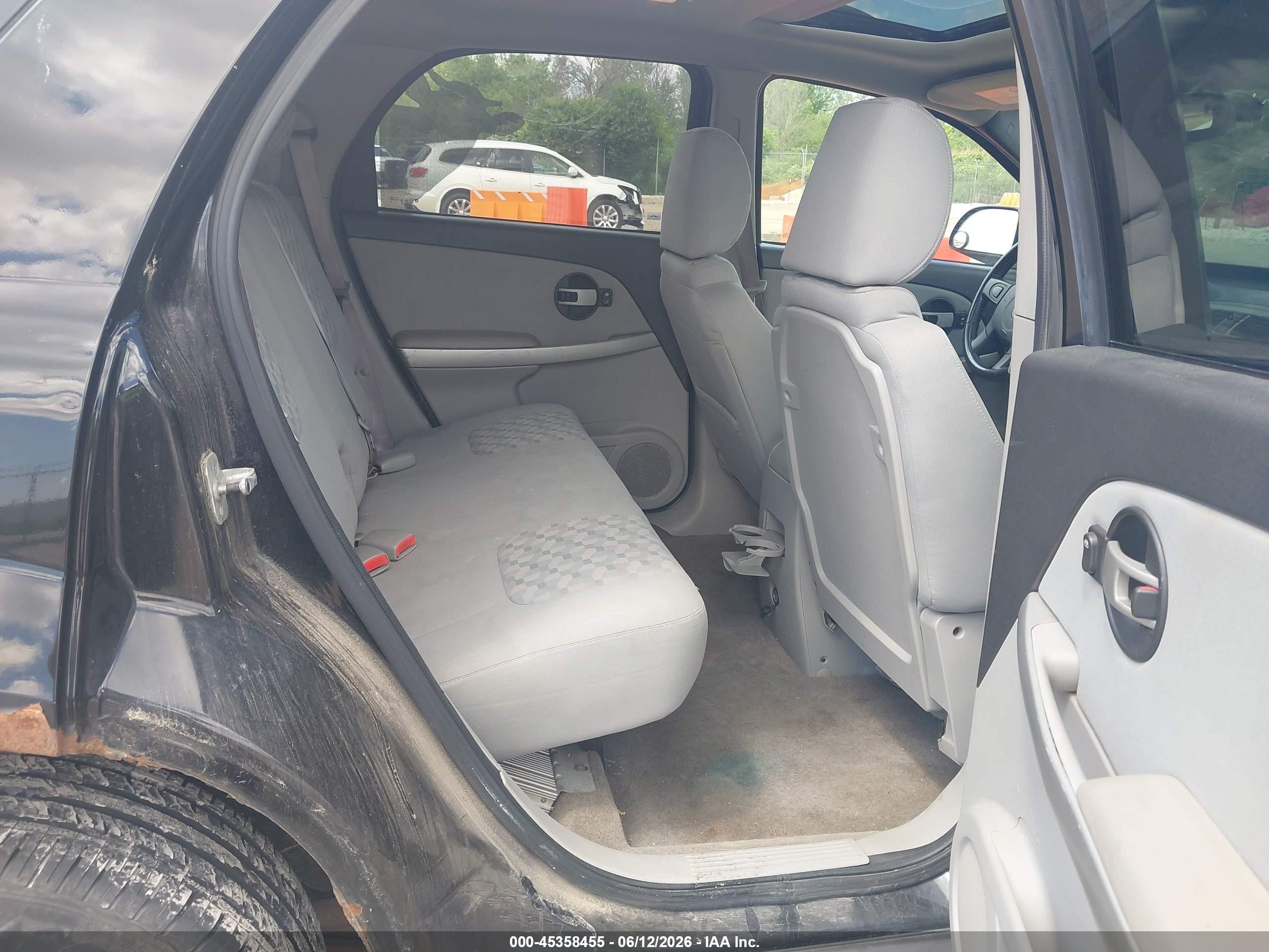2005 Chevrolet Equinox Lt Black vin: 2CNDL73F656054348