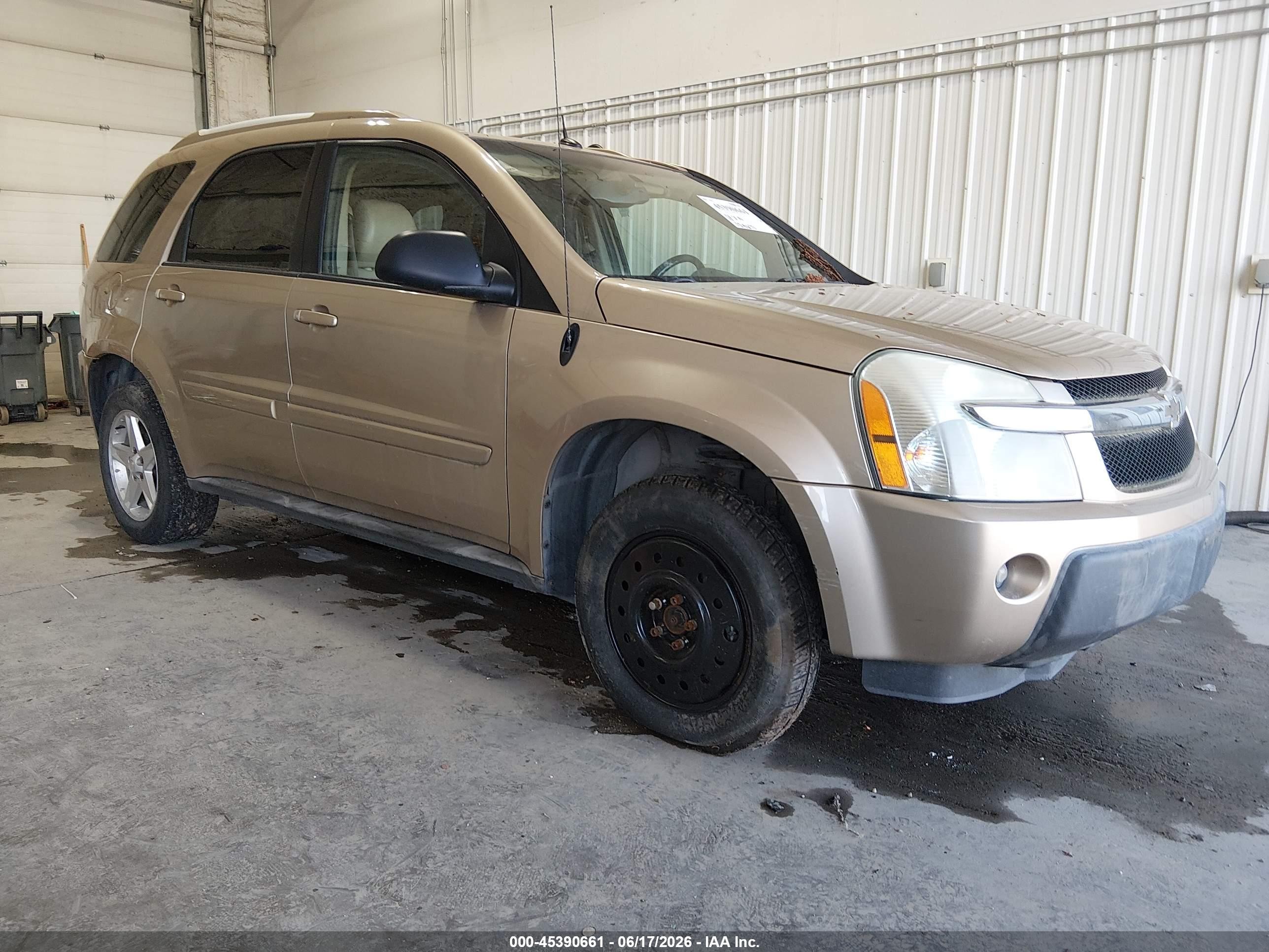 2005 Chevrolet Equinox Lt Gold vin: 2CNDL73F656055855