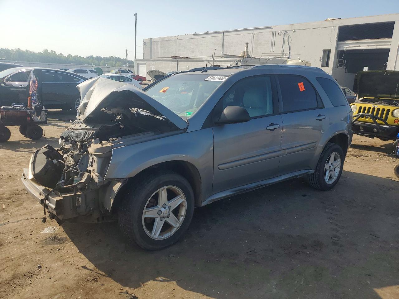 2005 Chevrolet Equinox Lt Gray vin: 2CNDL73F656173064