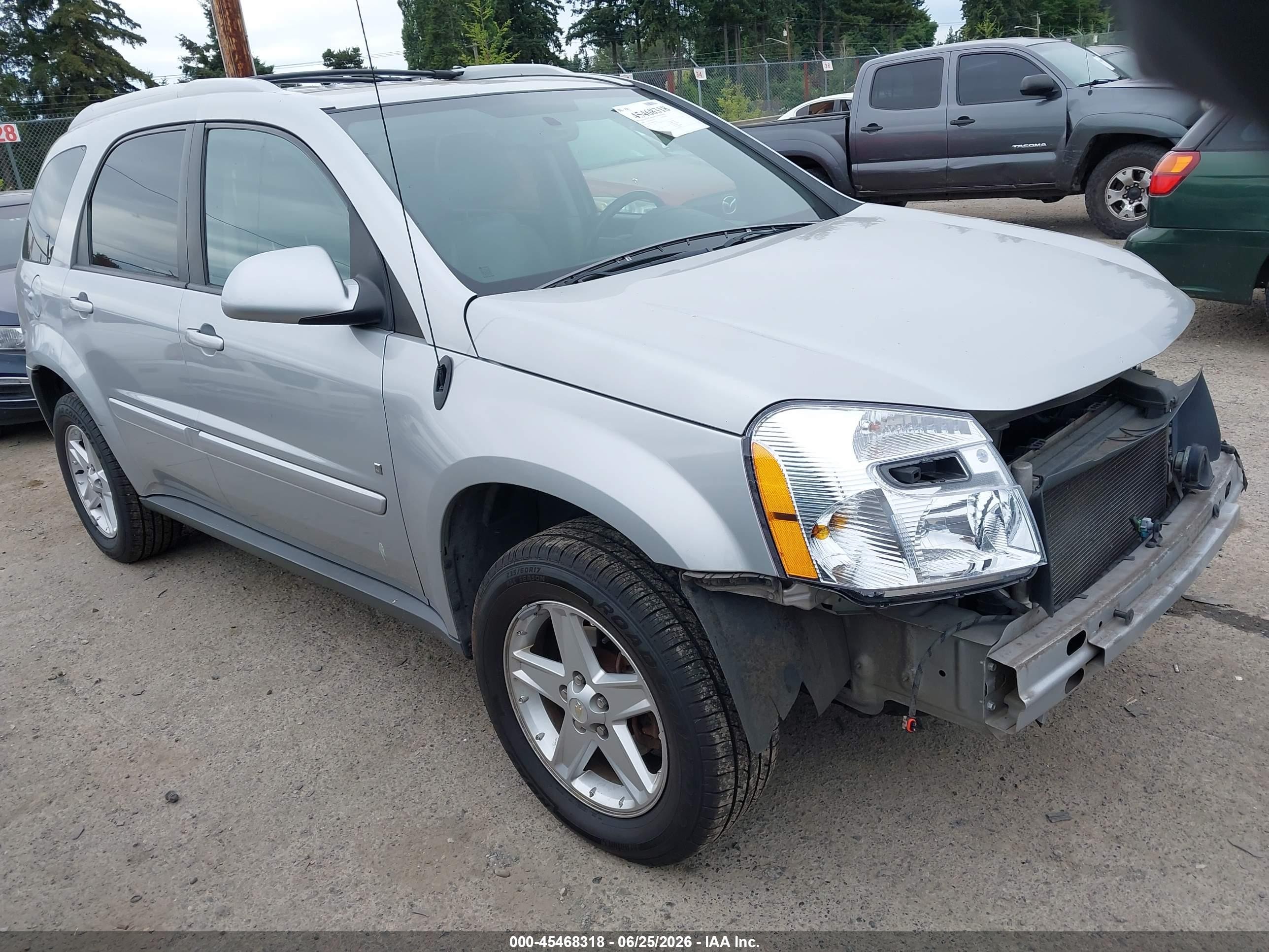 2006 Chevrolet Equinox Lt Silver vin: 2CNDL73F666030150