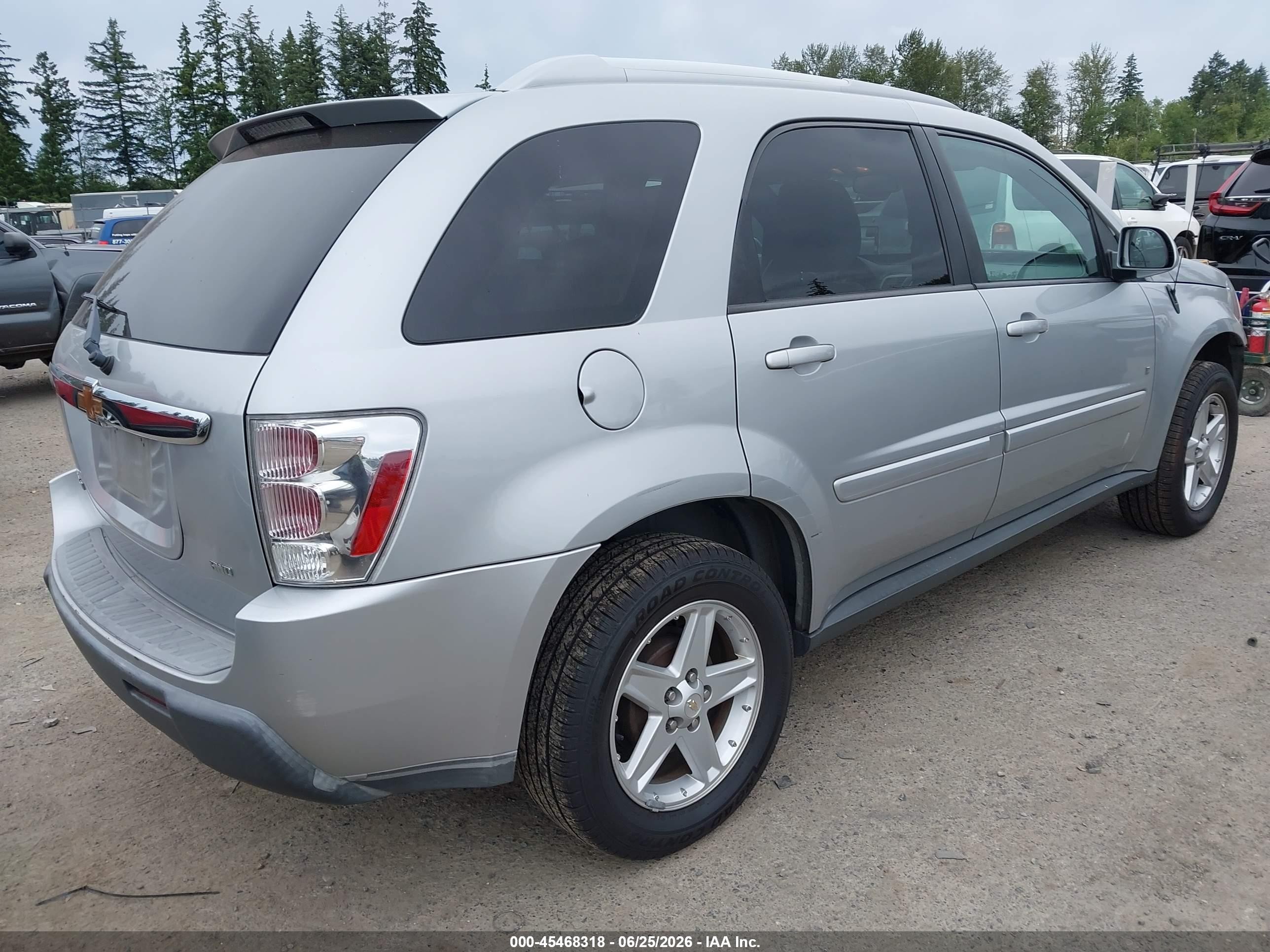 2006 Chevrolet Equinox Lt Silver vin: 2CNDL73F666030150