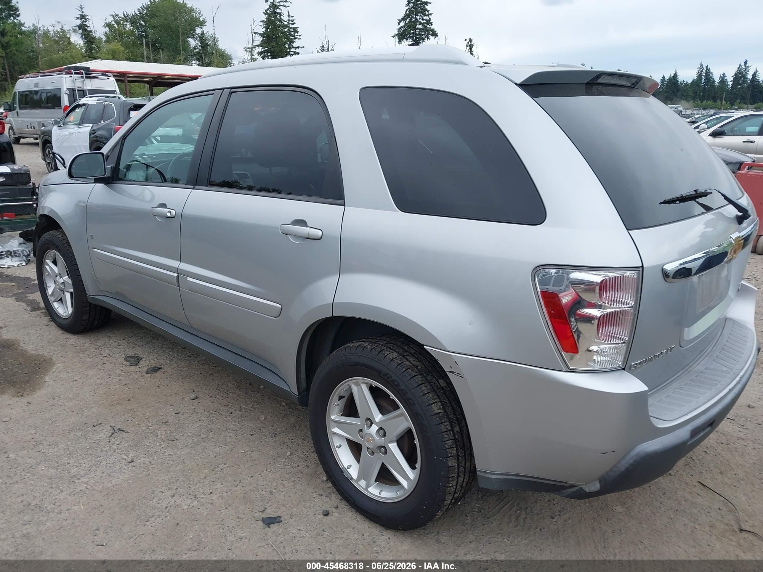 2006 Chevrolet Equinox Lt Silver vin: 2CNDL73F666030150