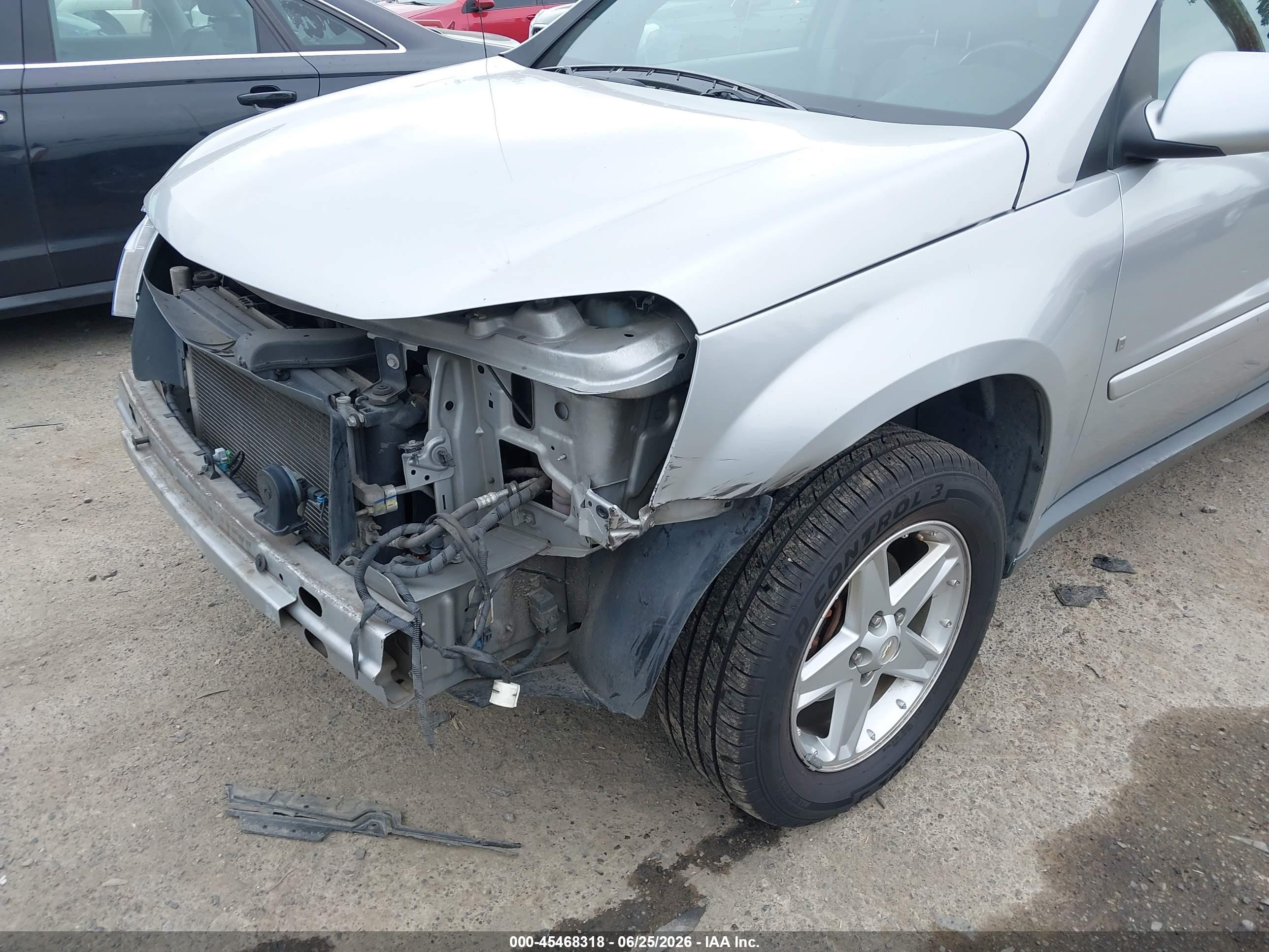 2006 Chevrolet Equinox Lt Silver vin: 2CNDL73F666030150